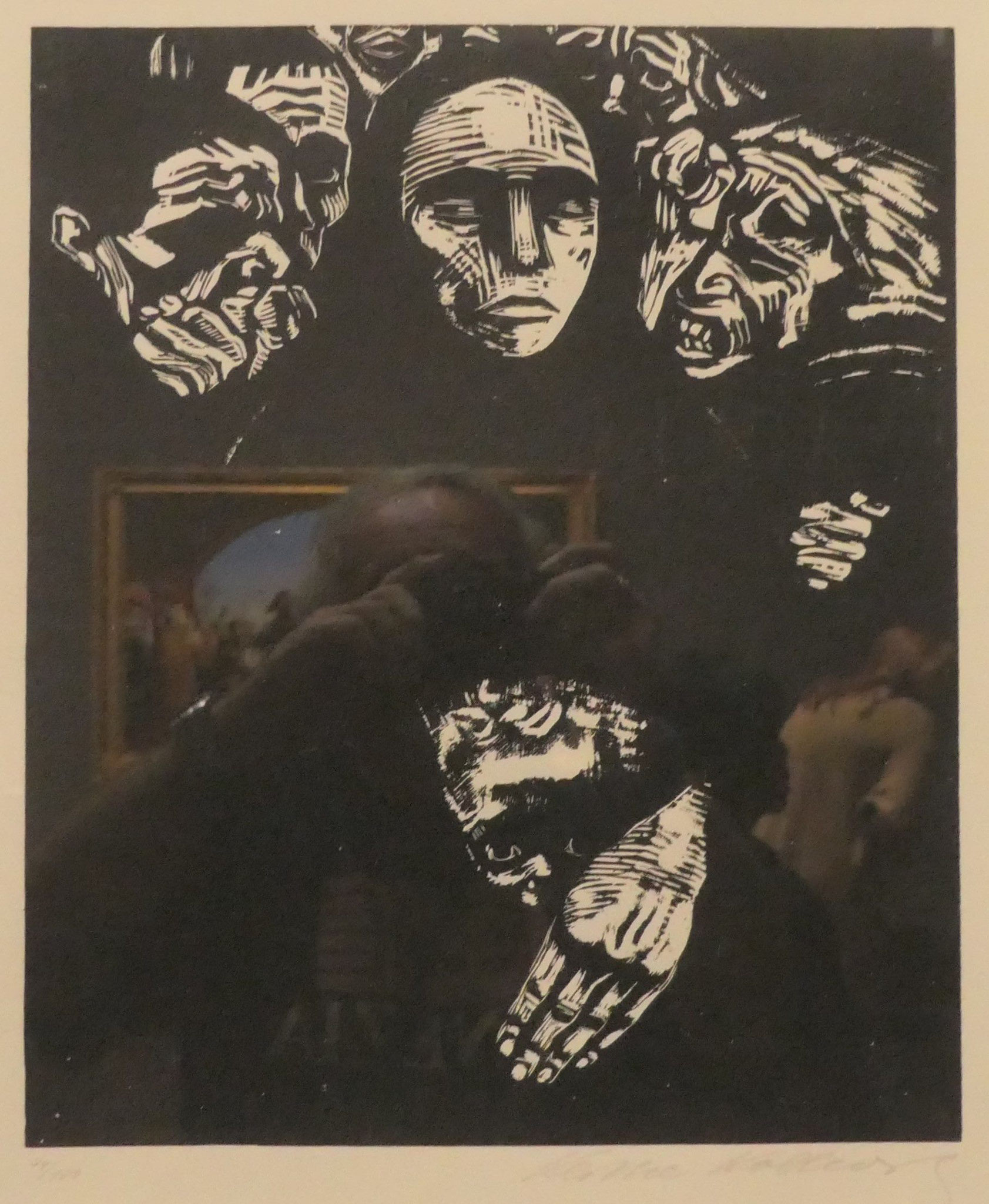 Käthe Kollwitz, Holzschnitt der Folge Krieg, 1921/22, Kunsthalle Bremen