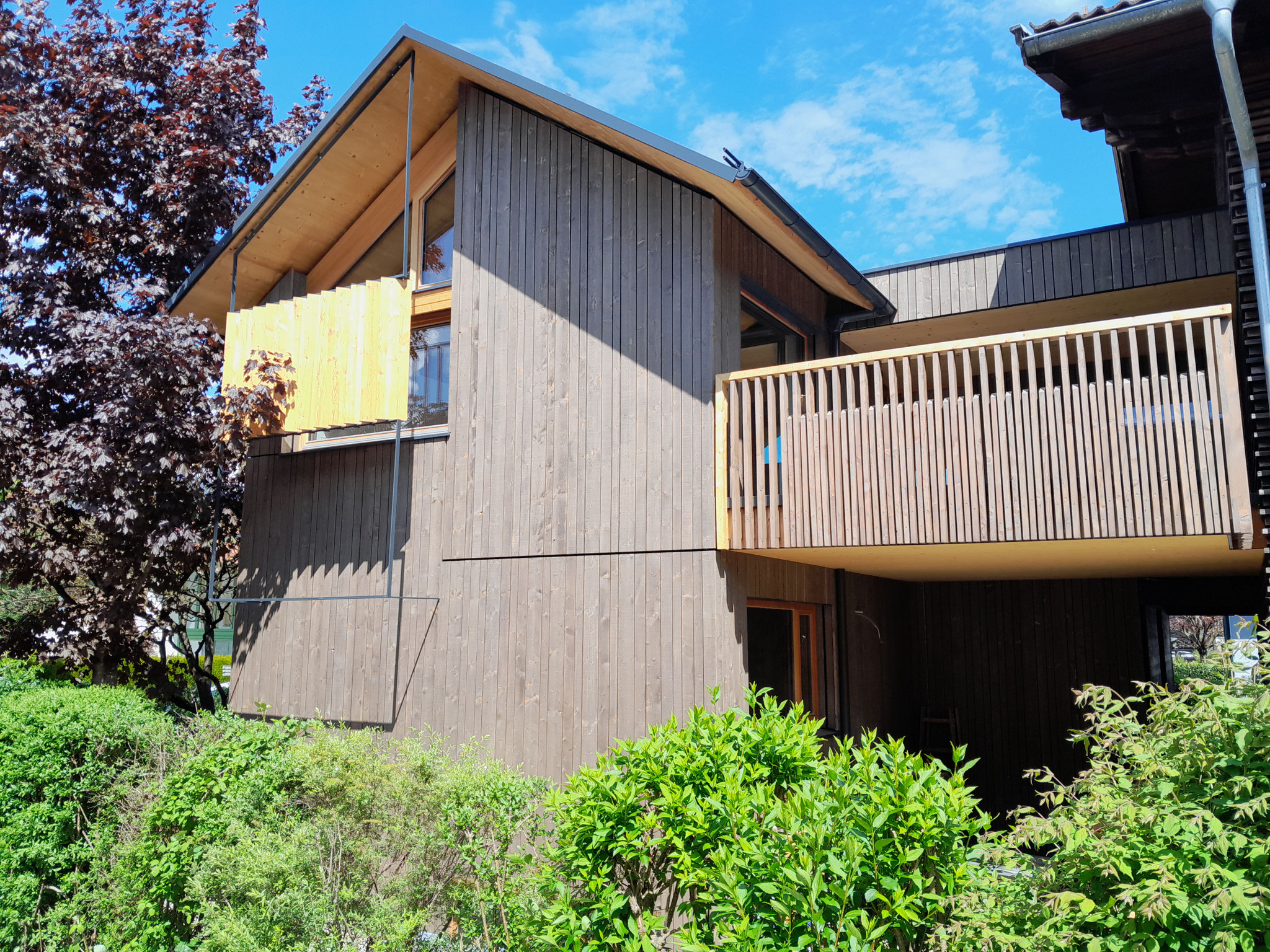 Dachstuhl, Holzfassaden, Konstruktionen Holzbau Kundl