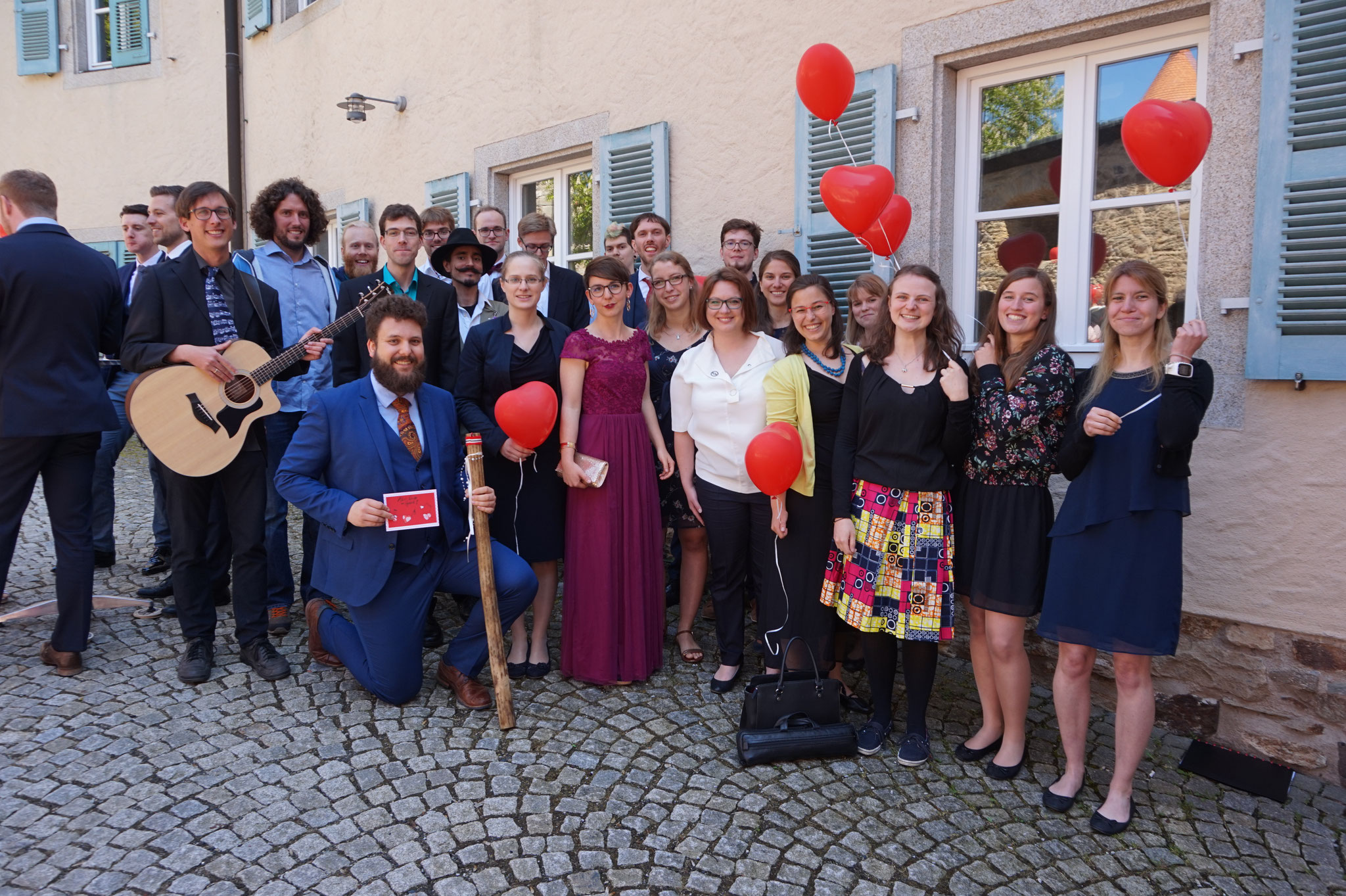 Auftritt bei einer Hochzeit