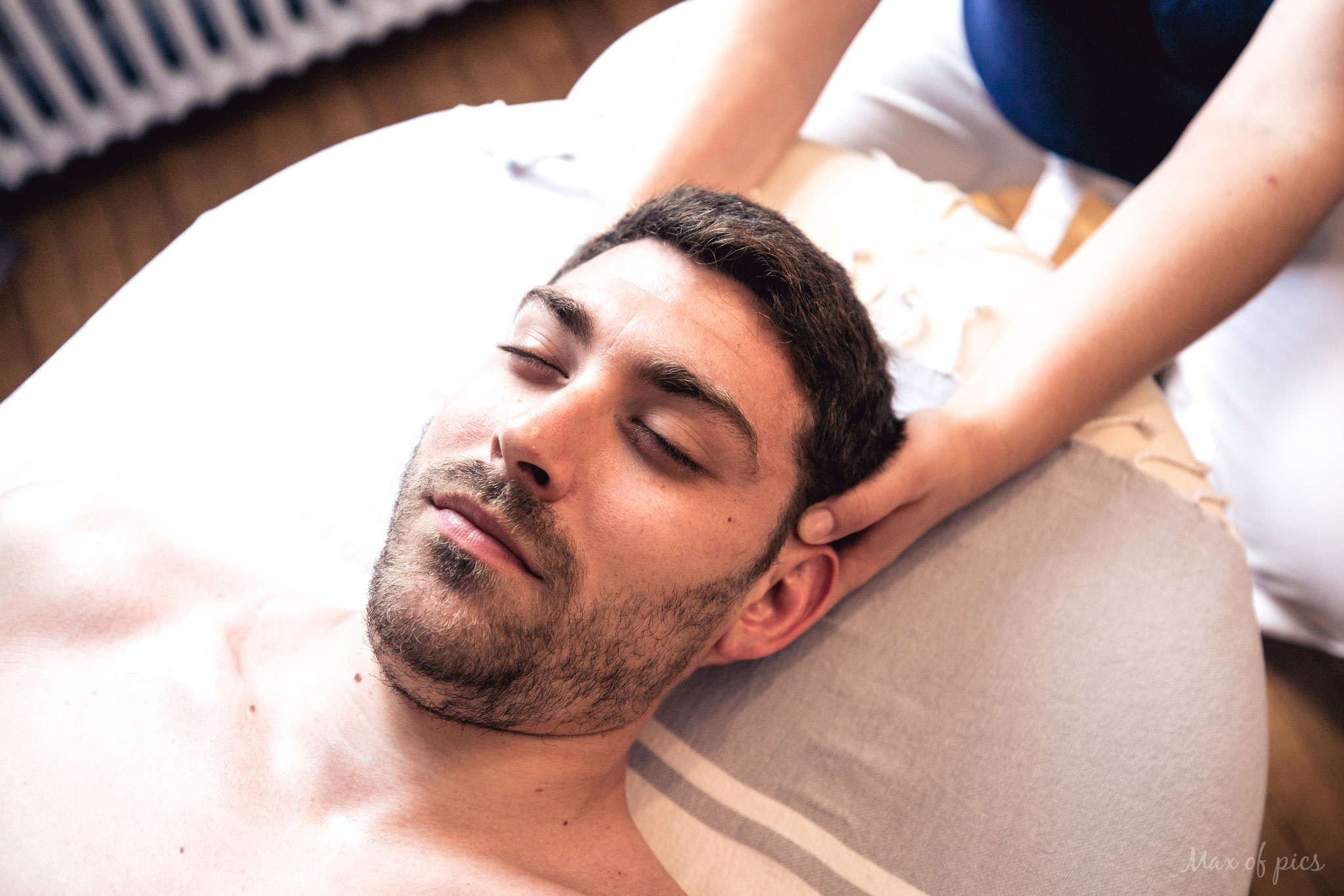 Massage du visage homme Flo2Mains