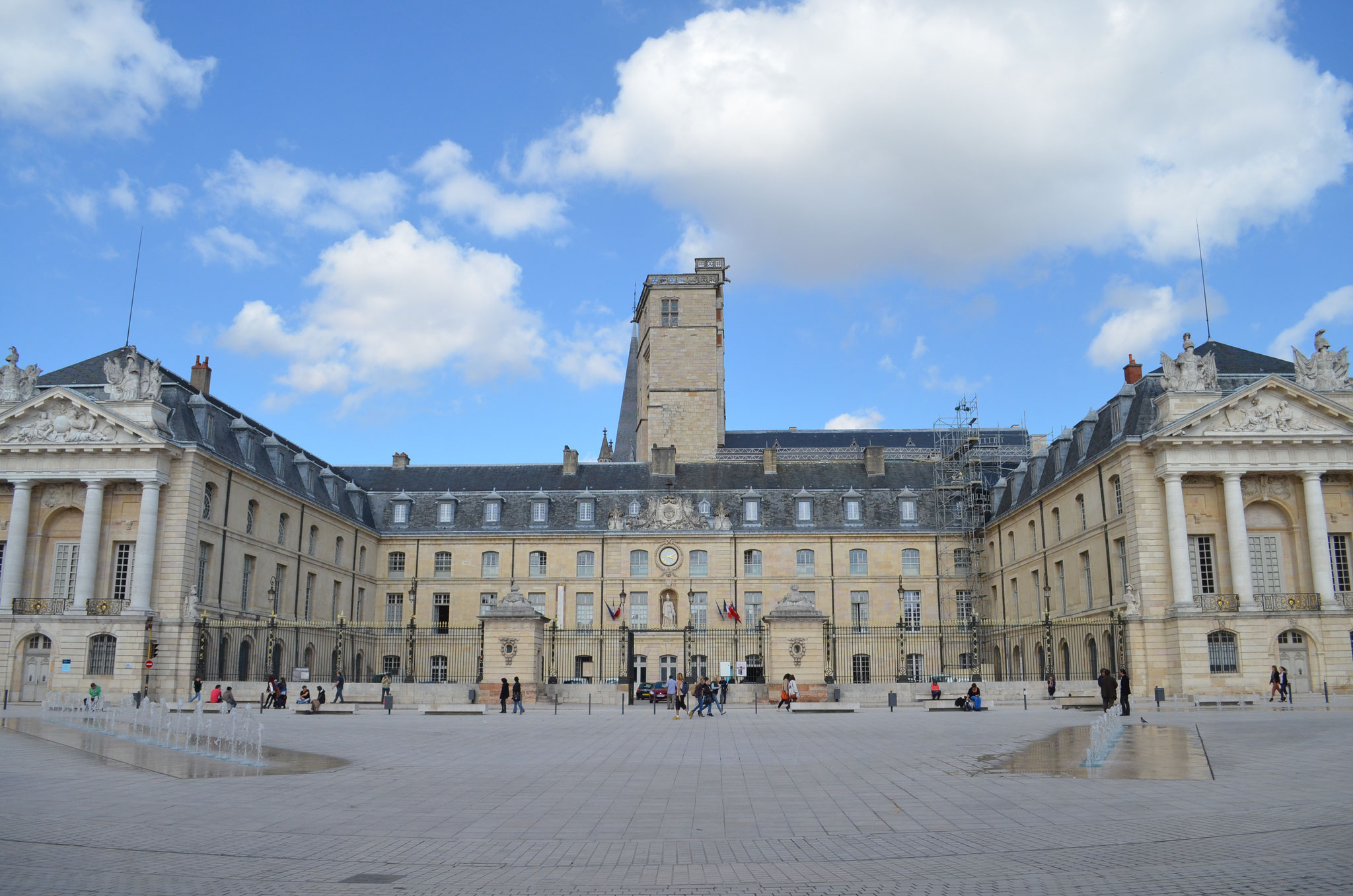 Le palais des Ducs de Bourgogne (à Dijon)