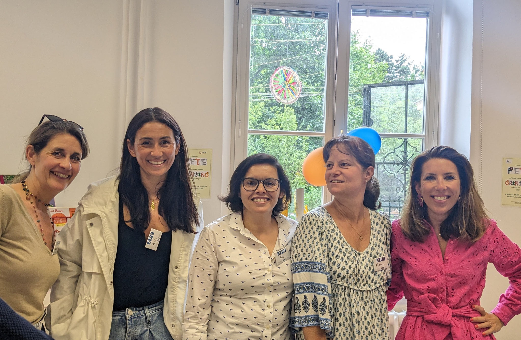 Equipe APE lors d'une animation à Grinzing