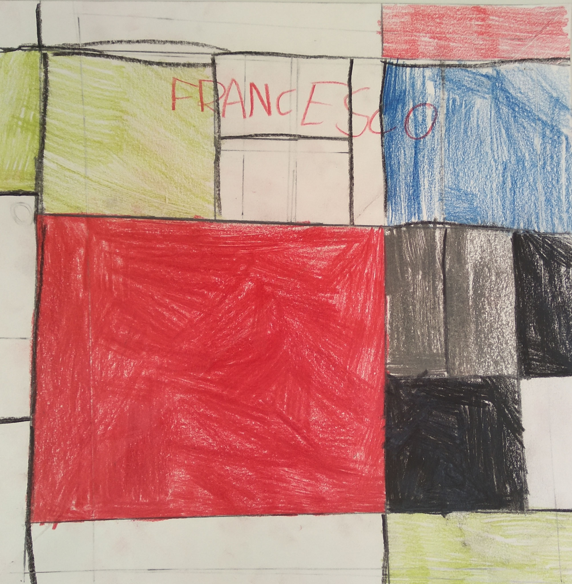 Francesco - 6 anni - "Mondrian"