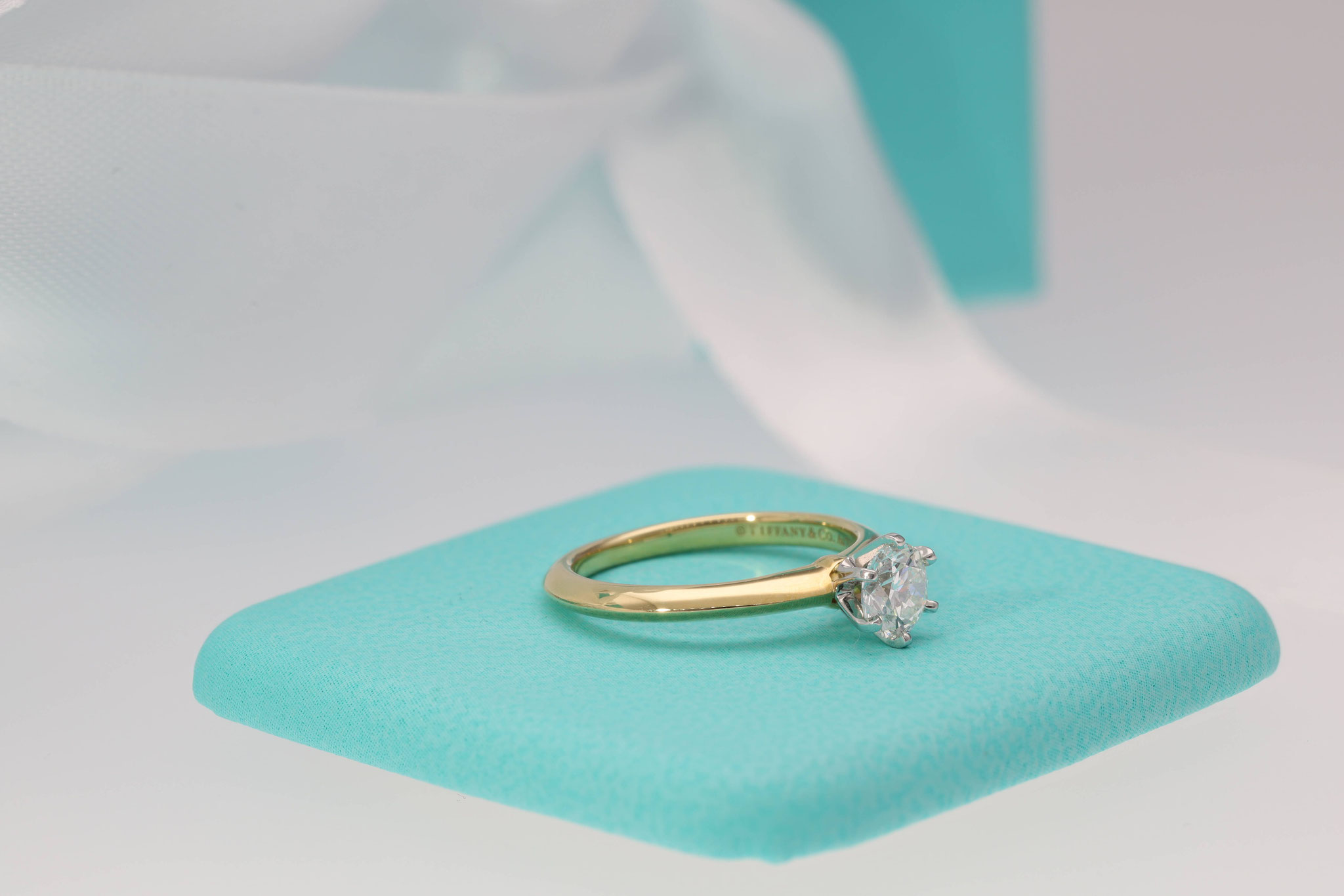 Tiffany&Co. Setting Gold / Jubel Ring
