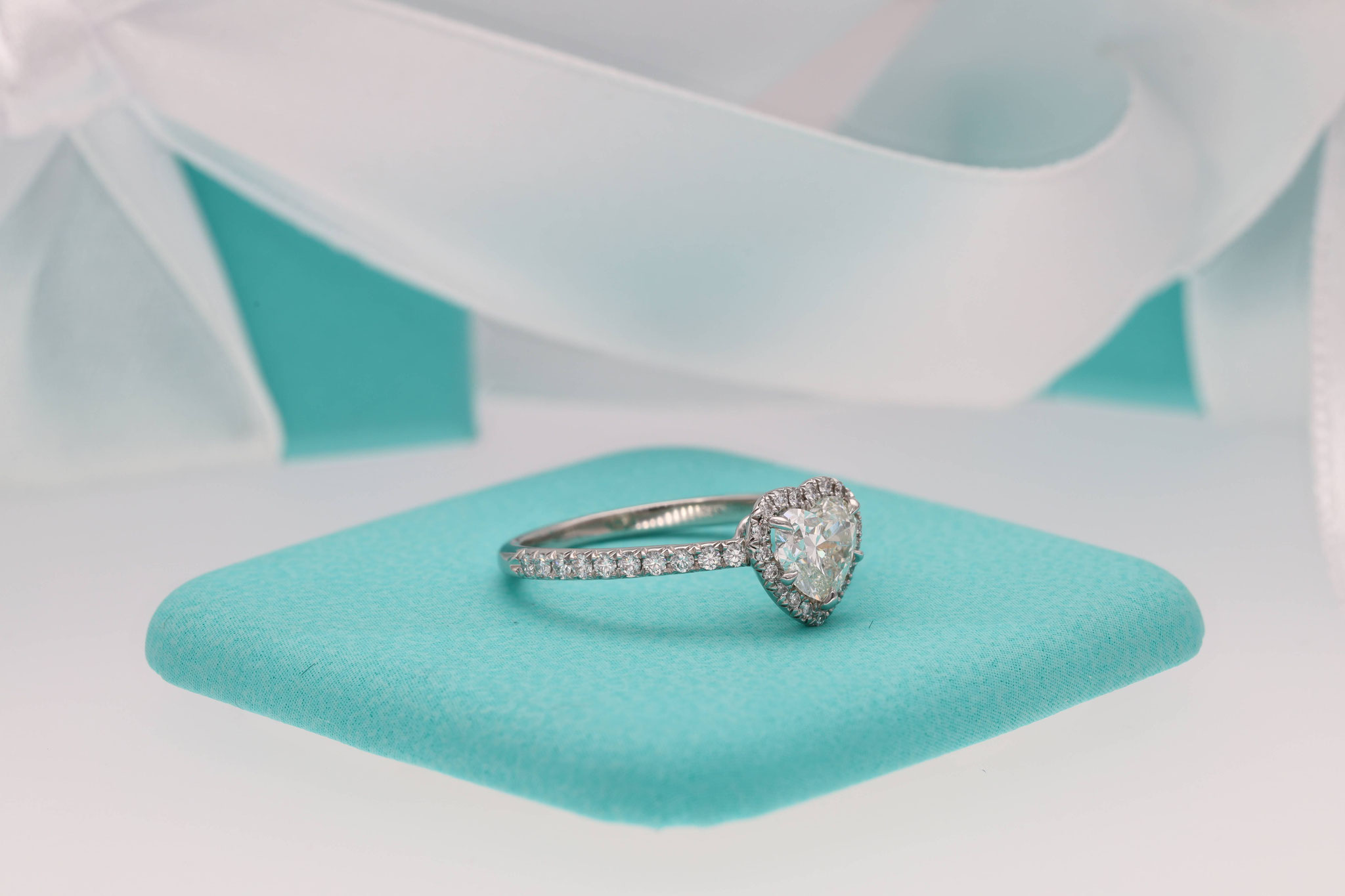 Tiffany&Co. Soleste Herzform / Jubel Ring