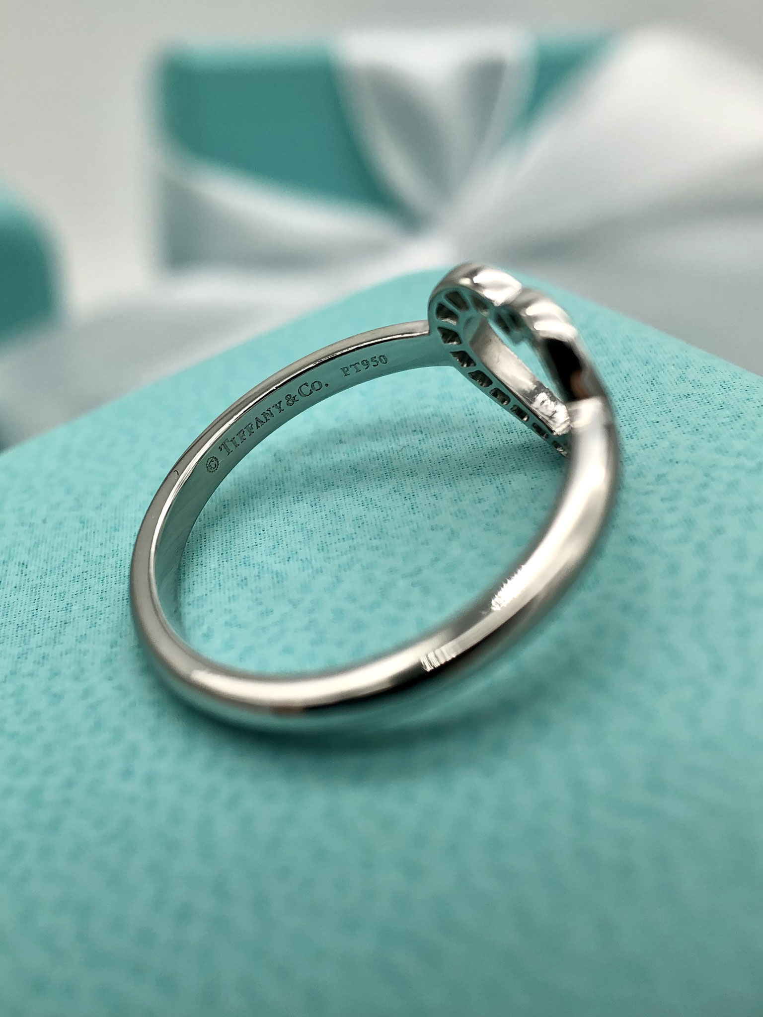 Tiffany&Co. Herzring Platin / Jubel Ring