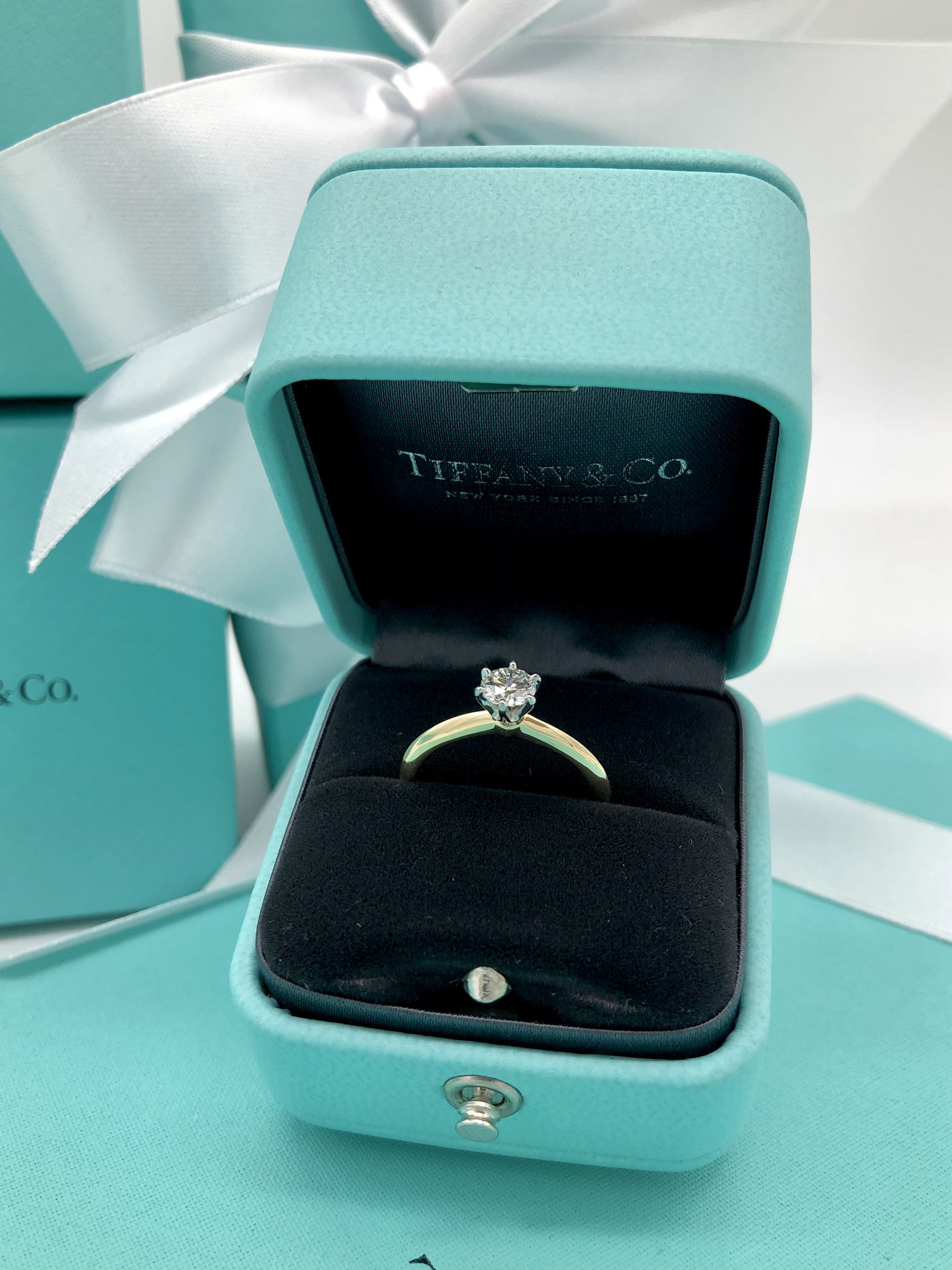 Tiffany&Co. Setting Gold / Jubel Ring