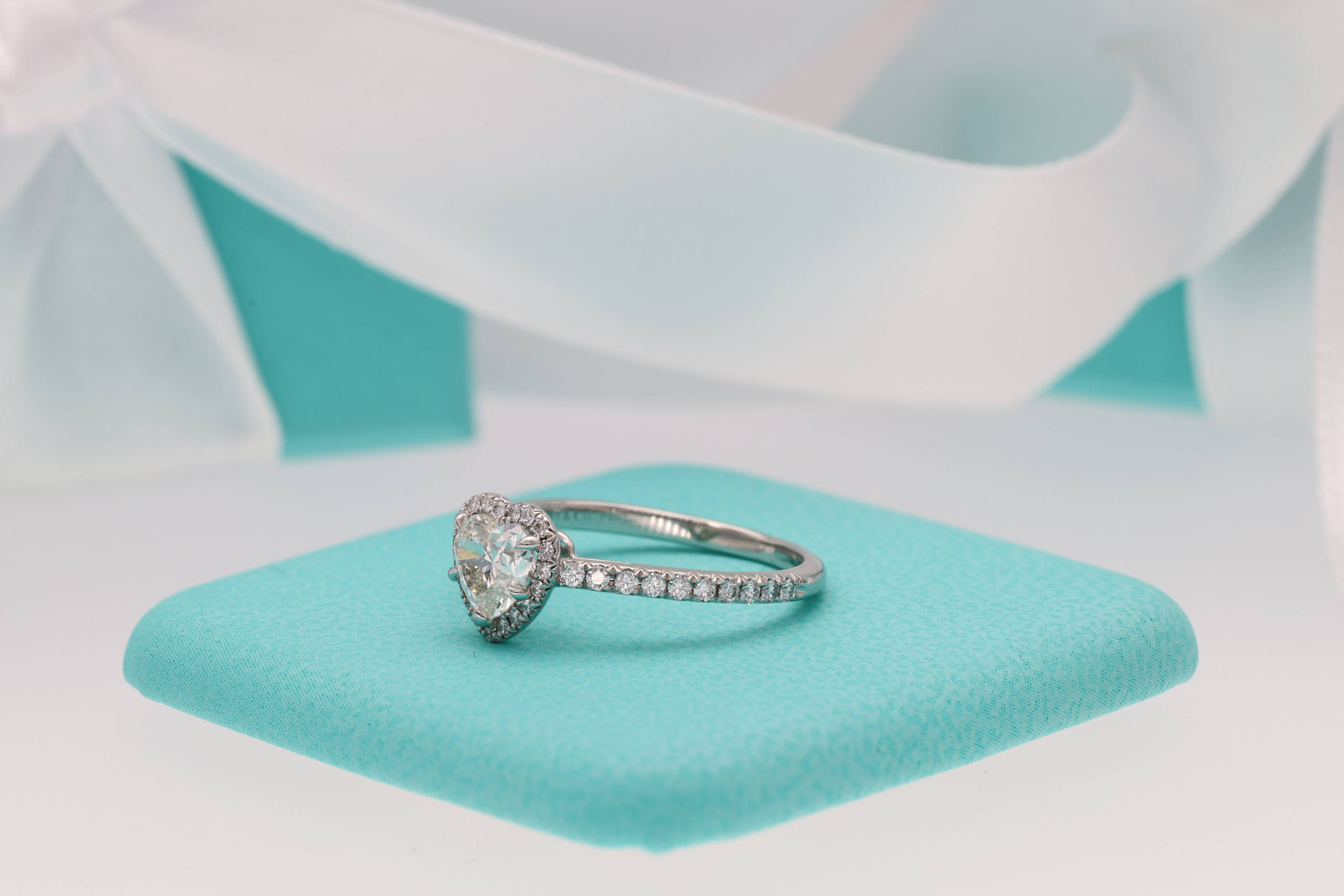 Tiffany&Co. Soleste Herzform / Jubel Ring