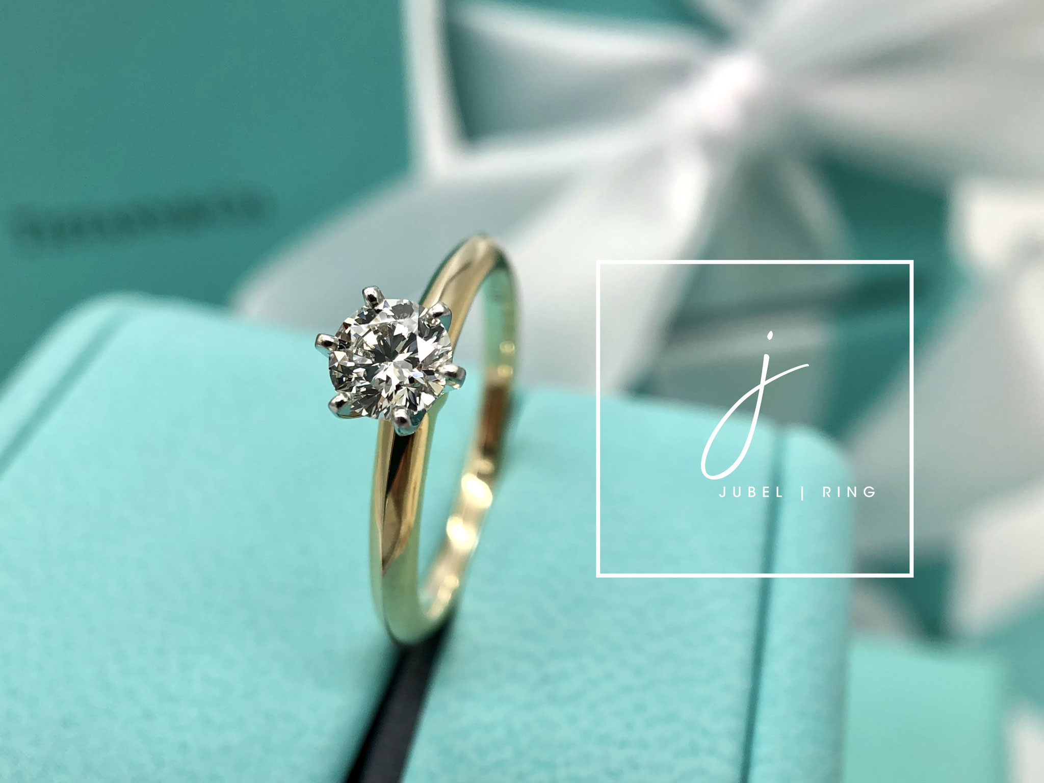 Tiffany&Co. Setting Gold / Jubel Ring