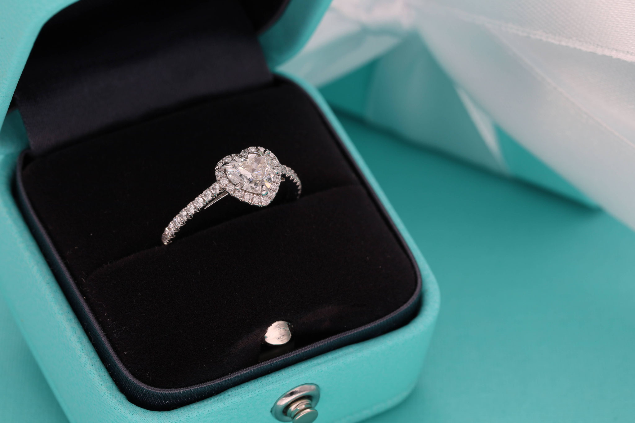 Tiffany&Co. Soleste Herzform / Jubel Ring