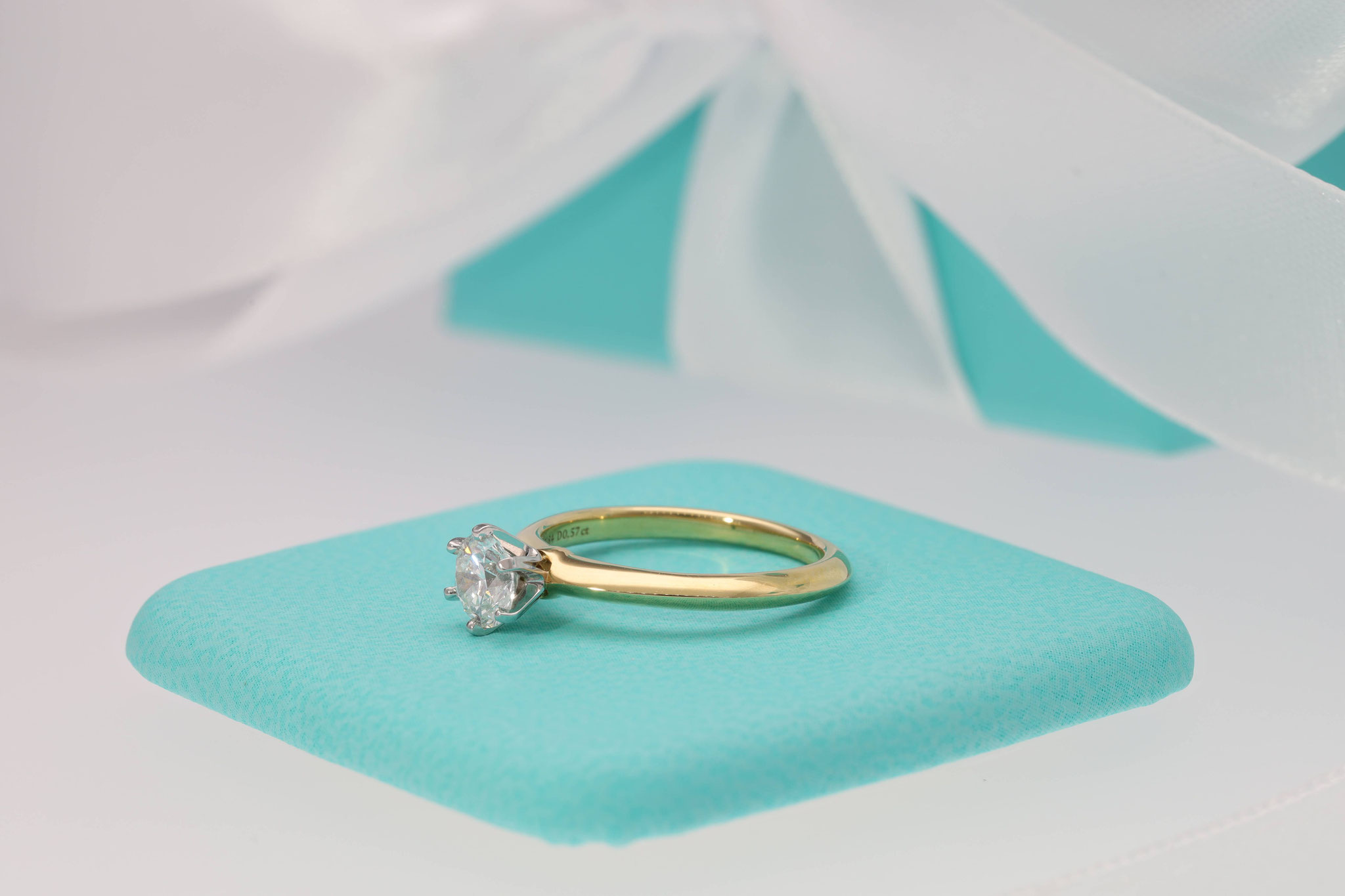 Tiffany&Co. Setting Gold / Jubel Ring