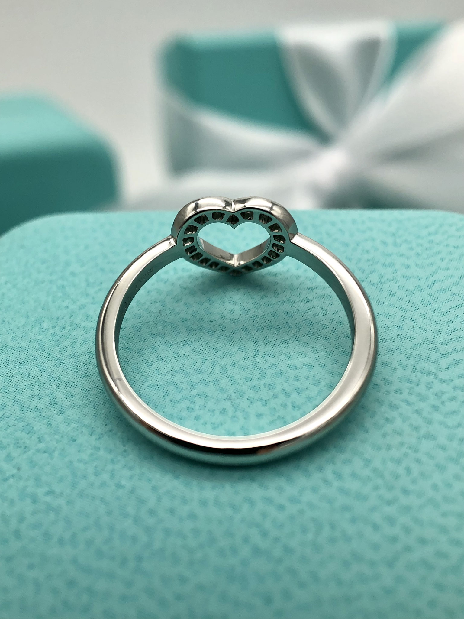 Tiffany&Co. Herzring Platin / Jubel Ring