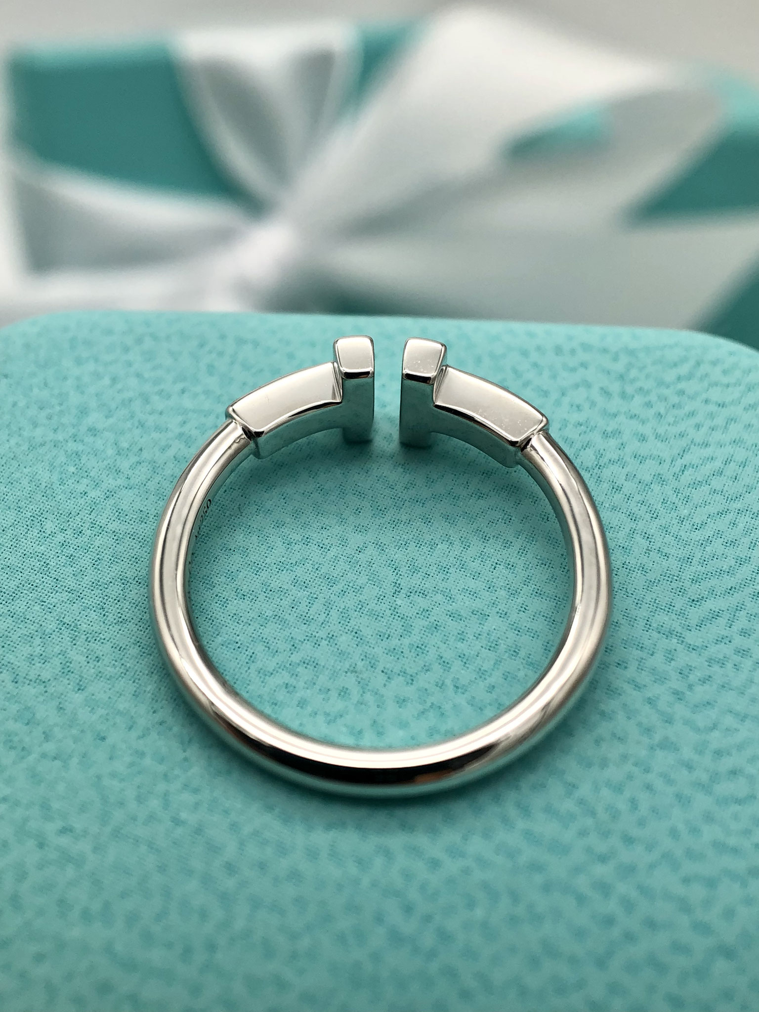 T-Wire Ring Weißgold / Jubel Ring