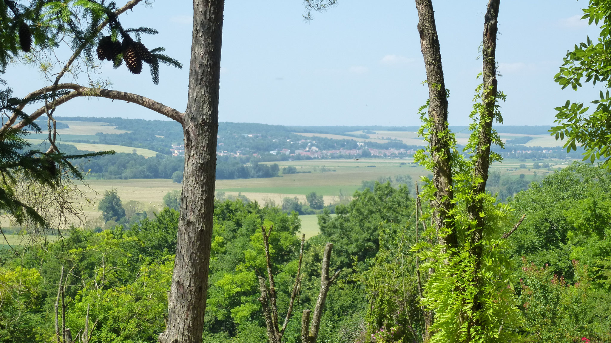 Vue sur Vaucouleurs