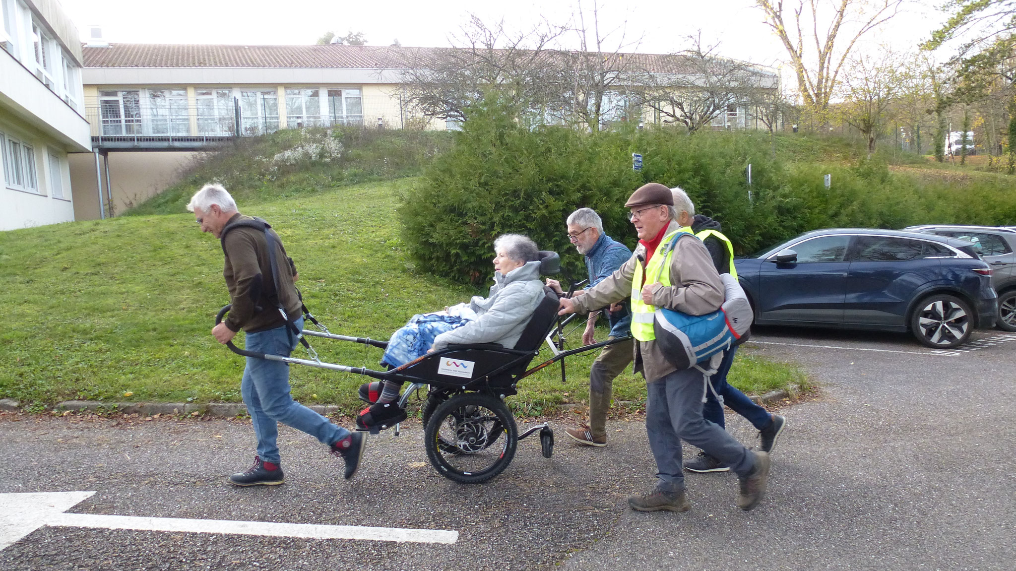 Remontée à l'Ehpad