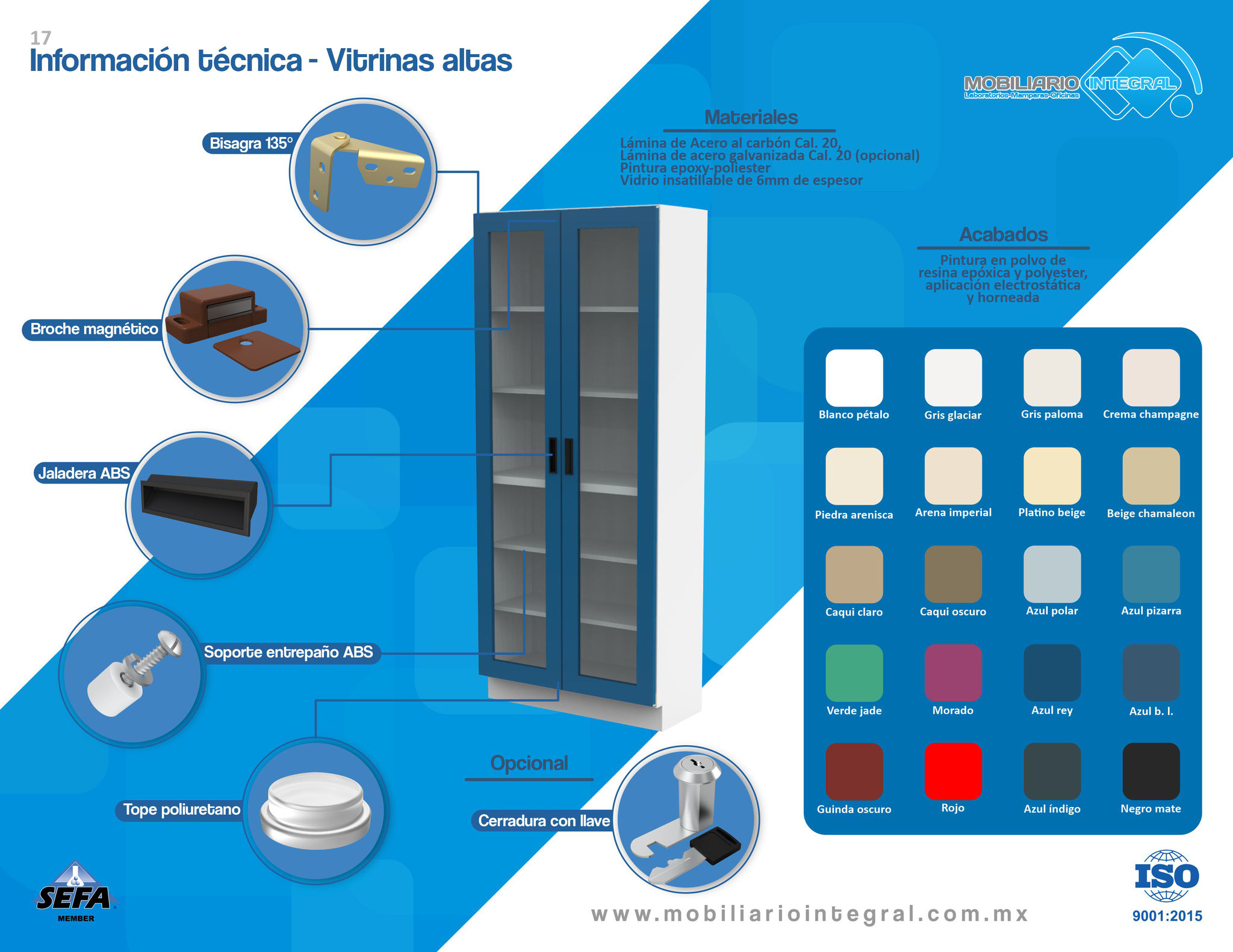 Vitrinas para laboratorio