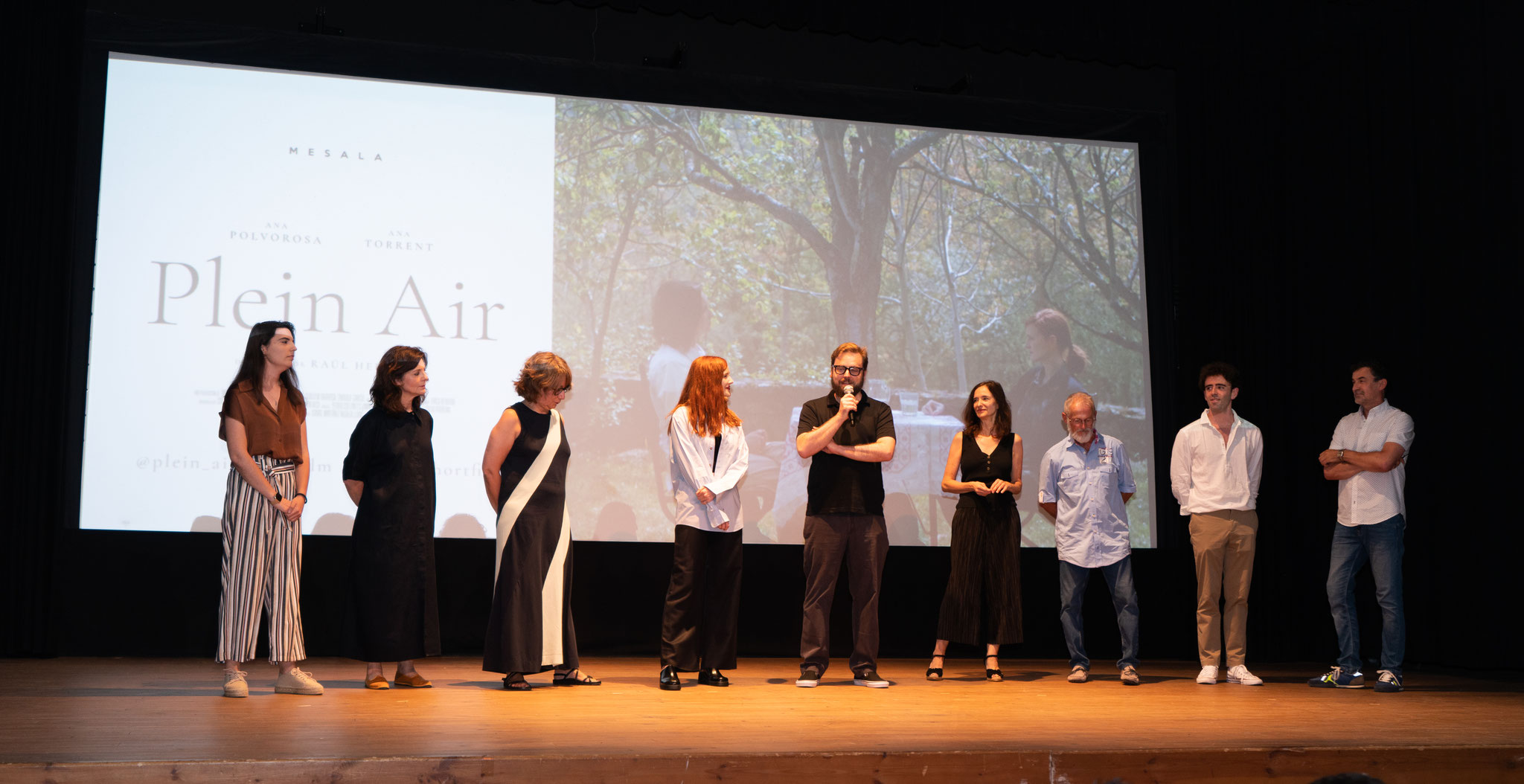 Presentación del cortometraje 'Plein Air'. Cine Amania