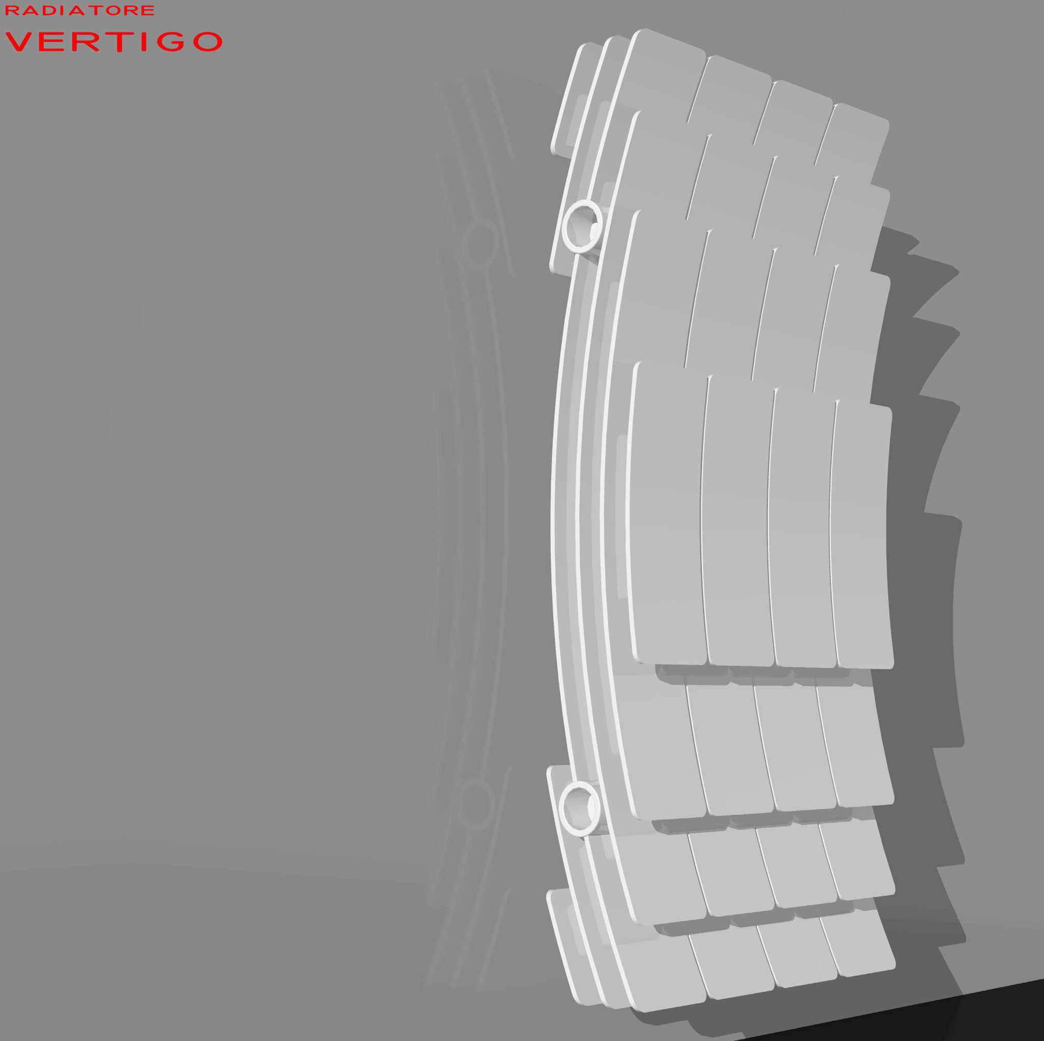 Vertigo - Studio radiatore 2008 ADHOC Gruppo Ragaini   rendering.