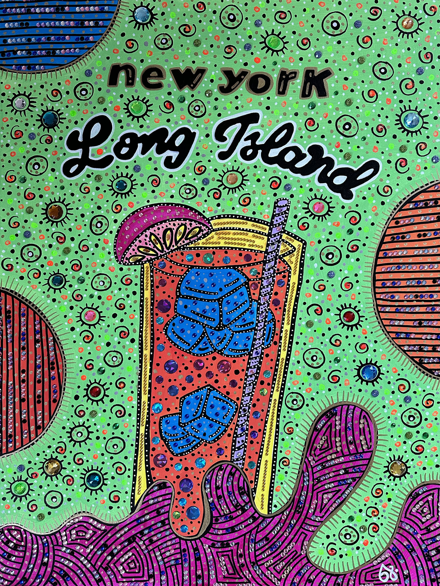 "NYC Long Island", 60 x 80cm