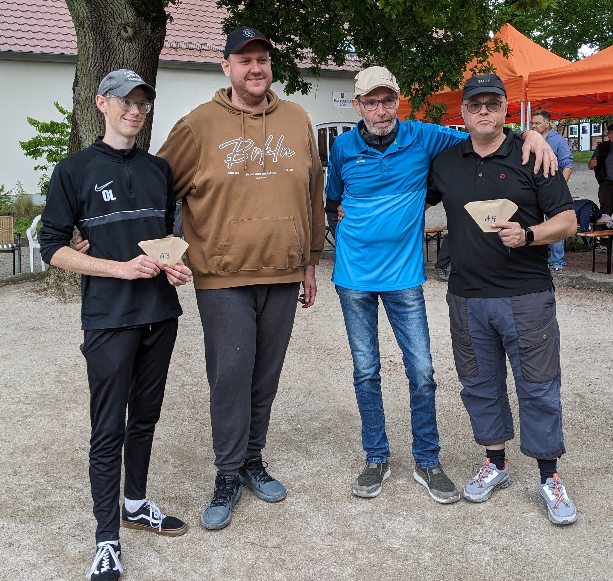 A-Halbfinale: Ole & Konstantin, Georg & Johannes