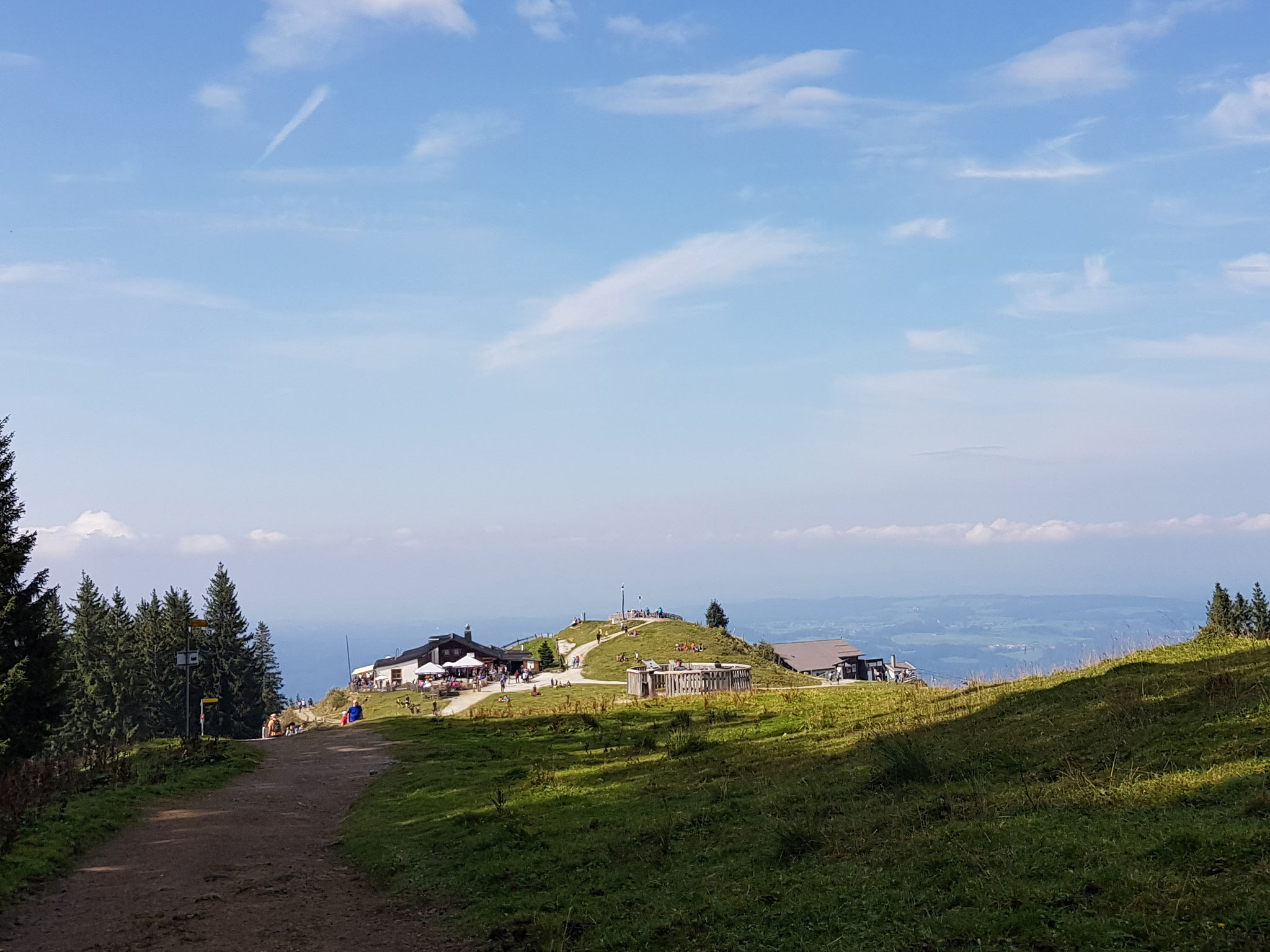 Hörnlehütte mit Panoramaweg