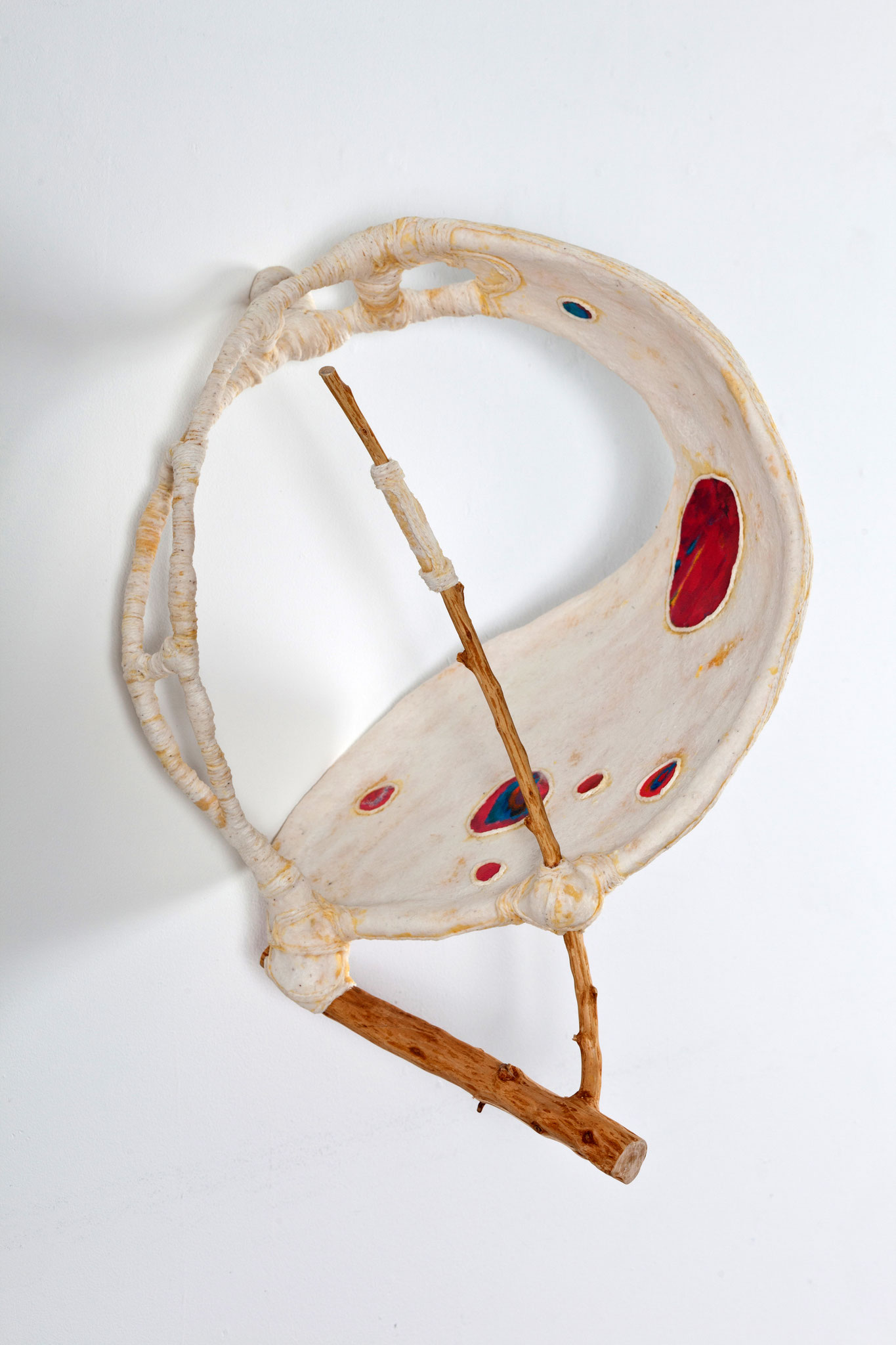 "Forms from the Cosmic Tree #2" mix media assemblage, 21"x16"x13", 2015, available  $600.00