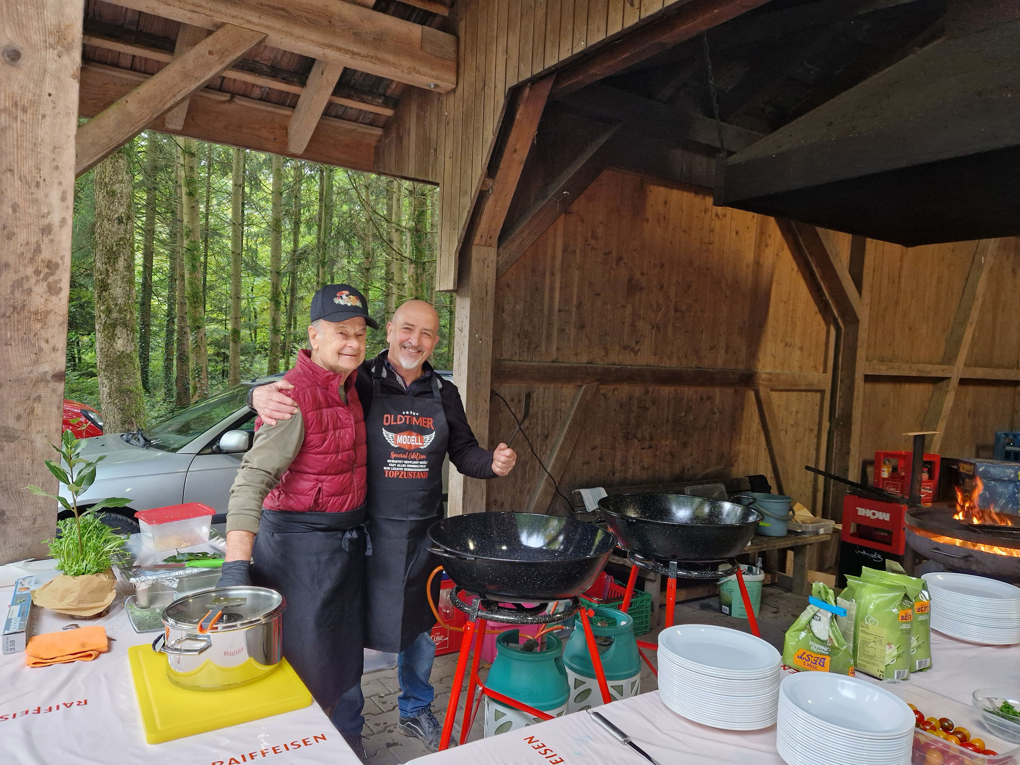 Heinz & Enzo, das Küchenteam