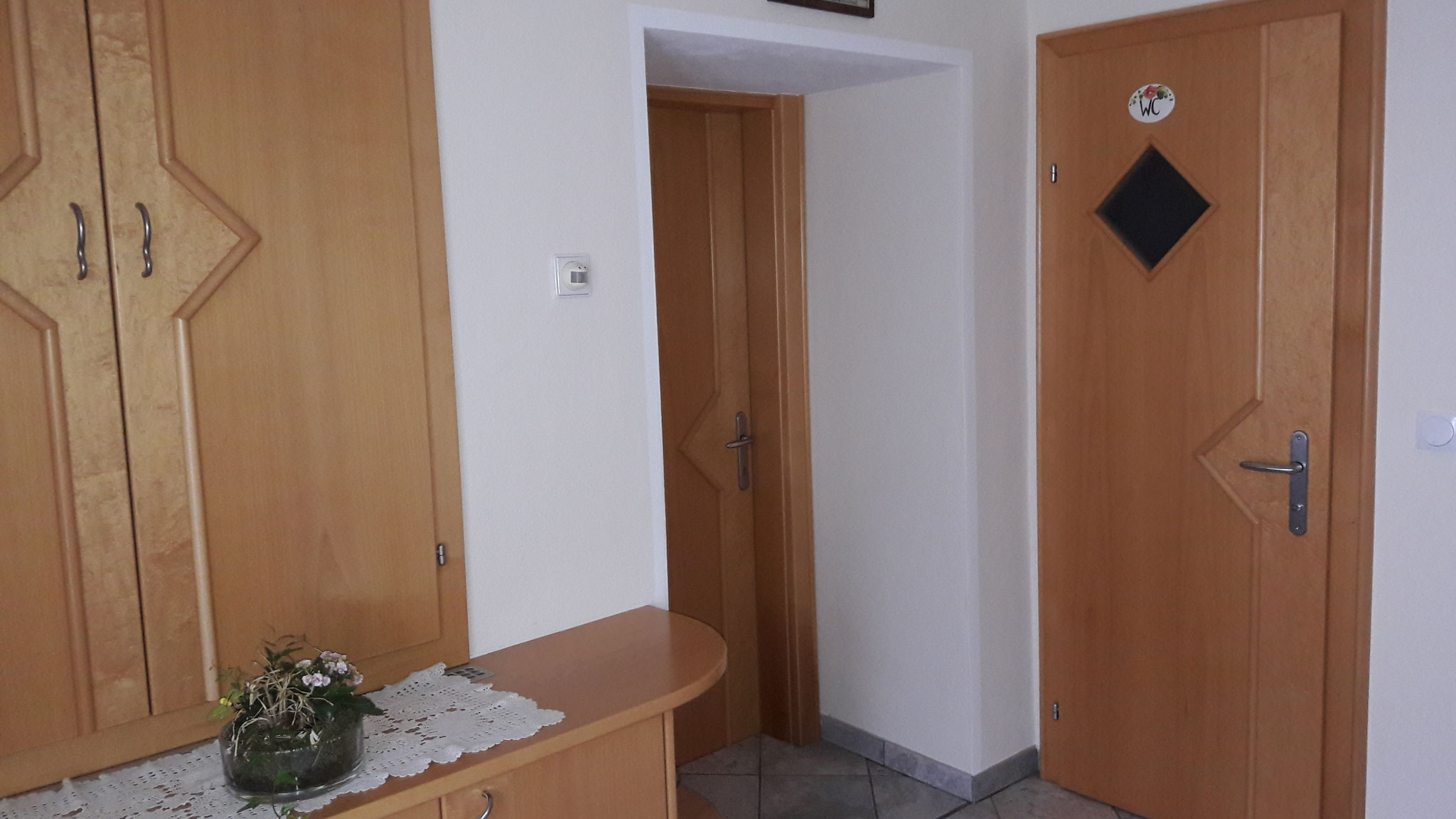 Eingang zur Ferienwohnung (c) Maria Felhofer