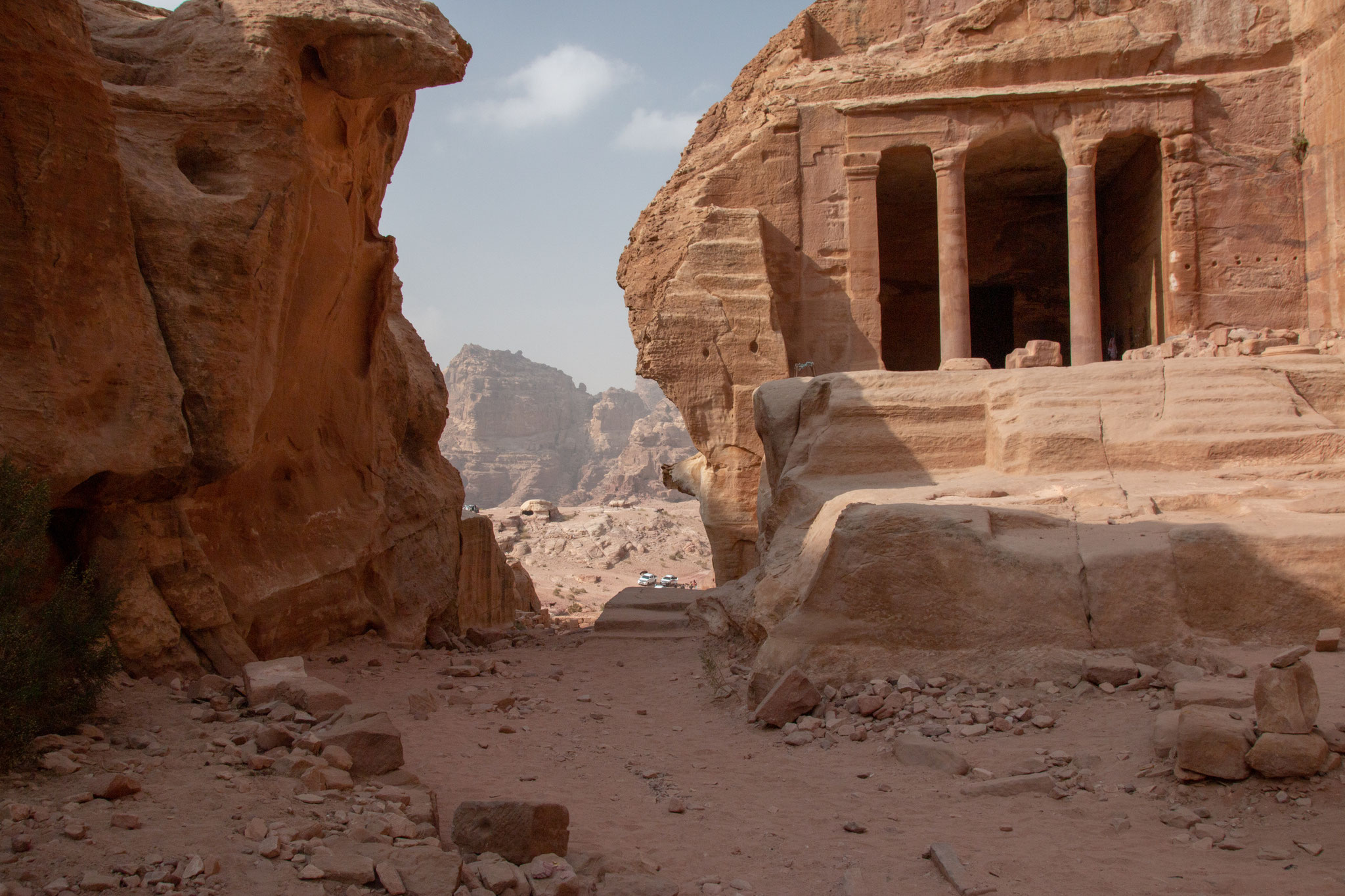 Felsenstadt Petra in Jordanien