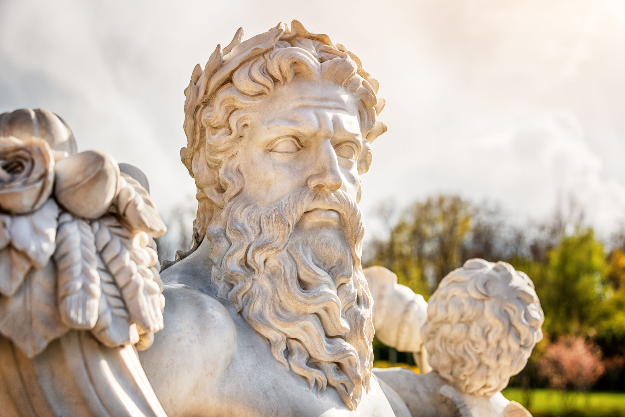 Die Zeusstatue von Olympia