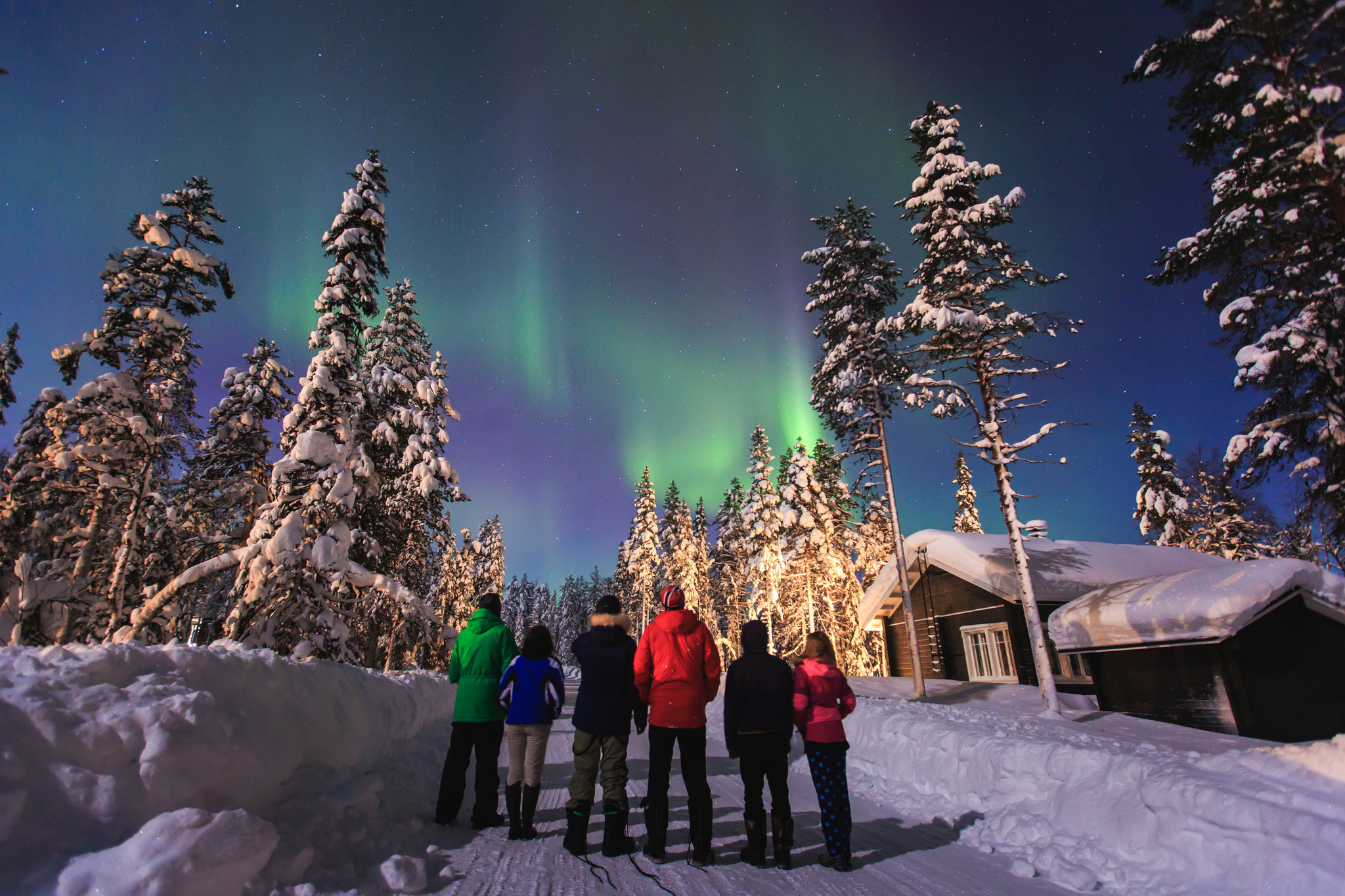 Abenteuer-Winterwoche in Finnisch Lappland