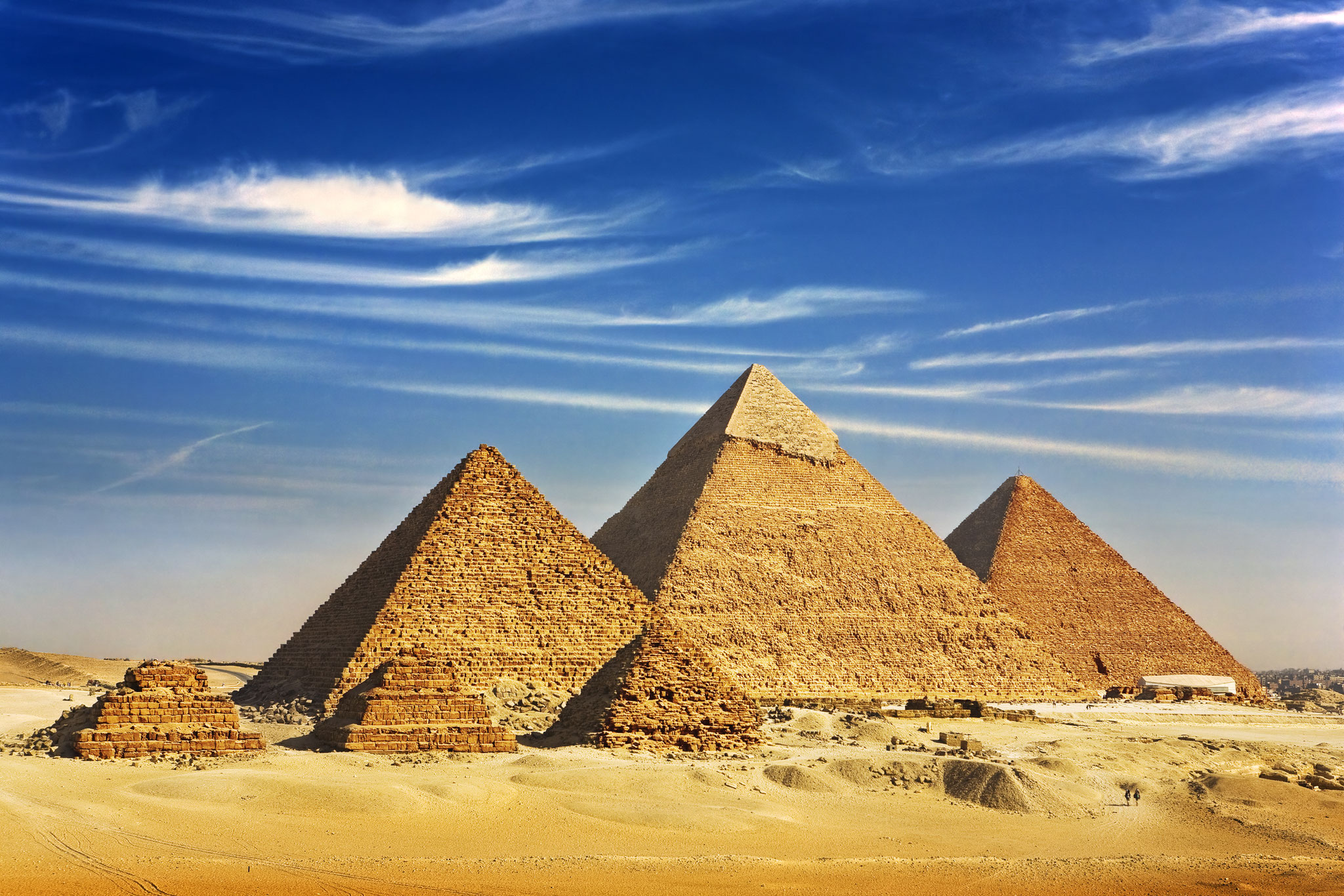 Die Pyramiden von Gizeh