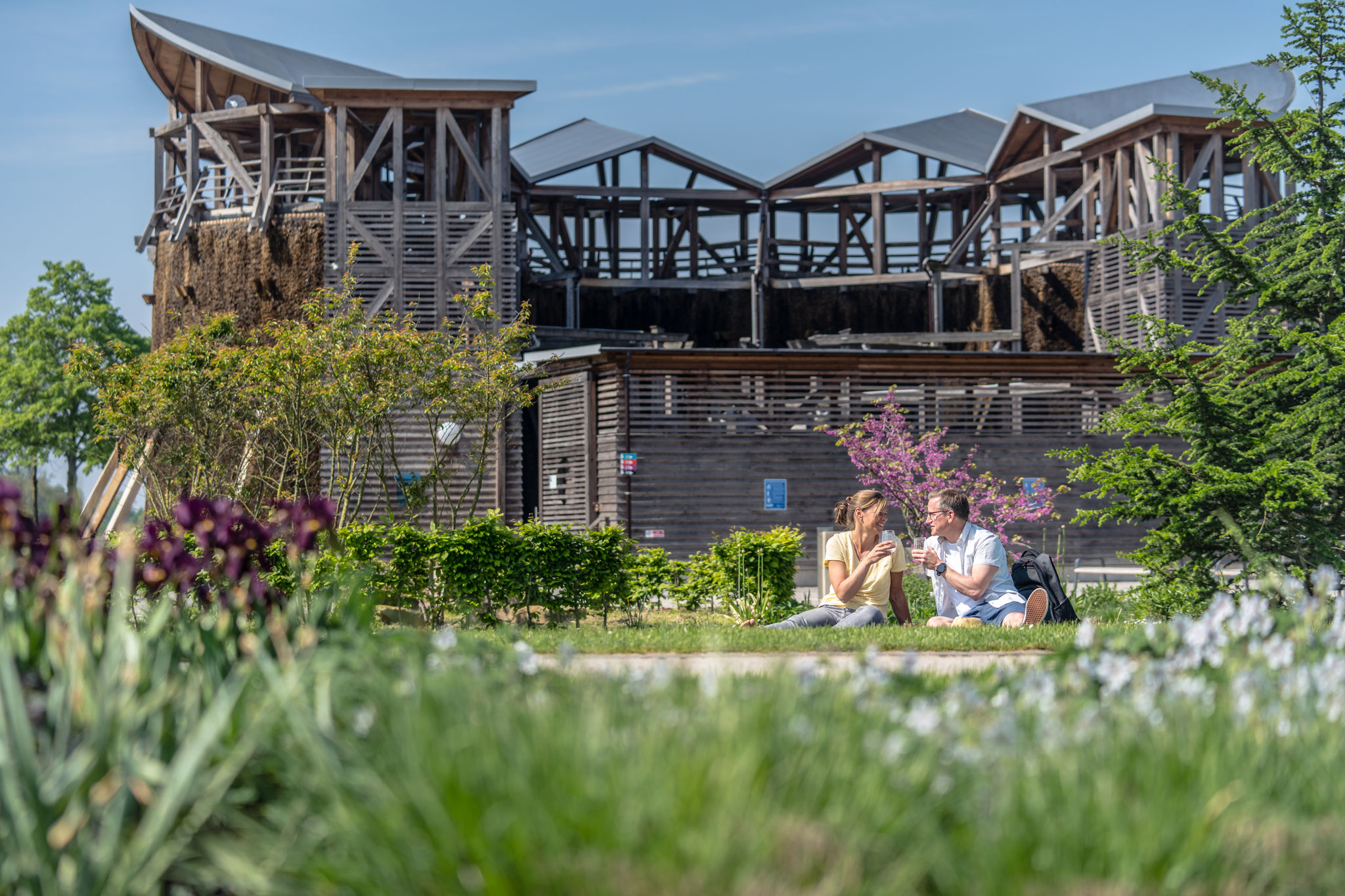 Picknicken im Solegarten Kevelaer (Stratmann)
