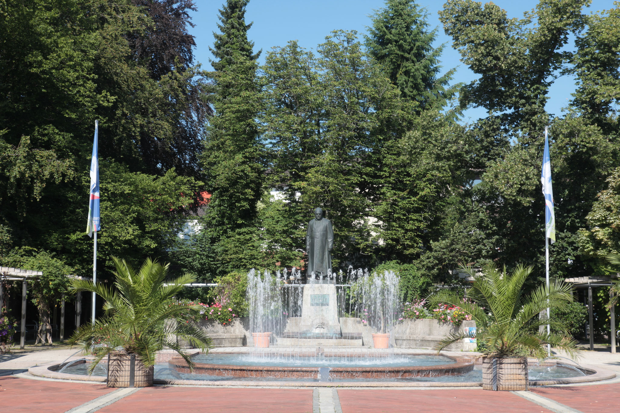 Kneipp-Denkmalplatz ©Kur- und Tourismusbetrieb Bad Wörishofen