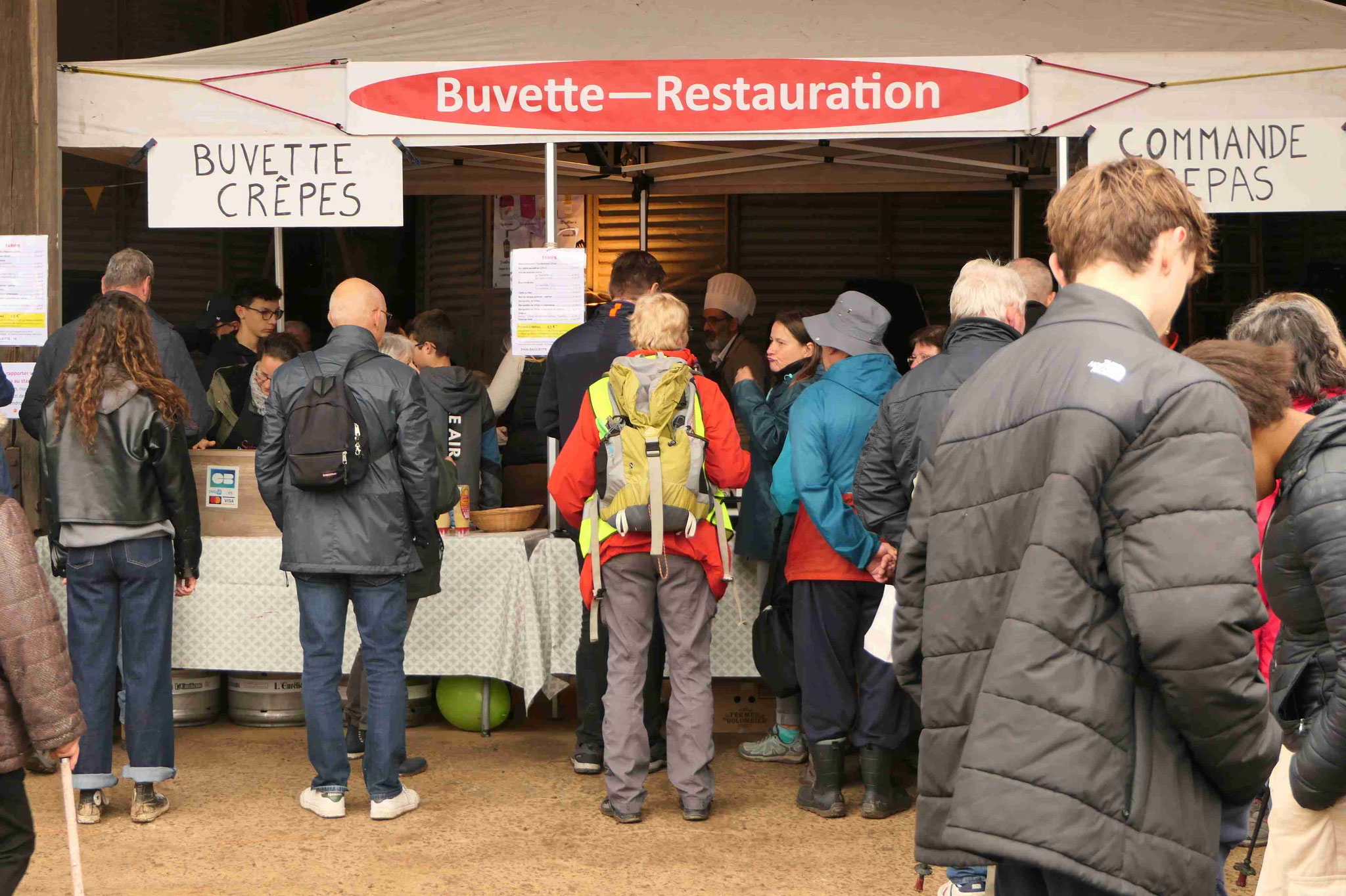 Un repas local à base de safran