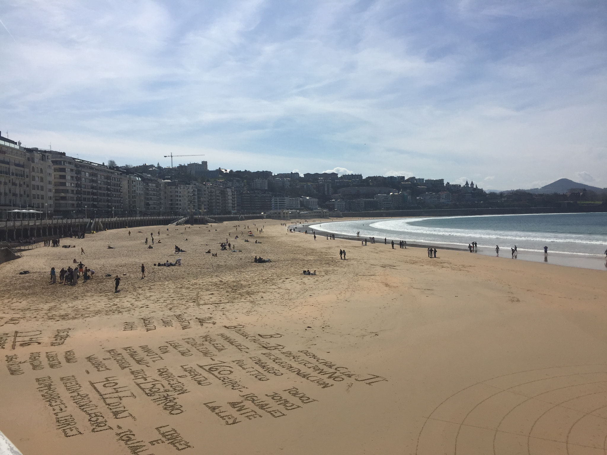 plage de la Concha, Saint Sébastien