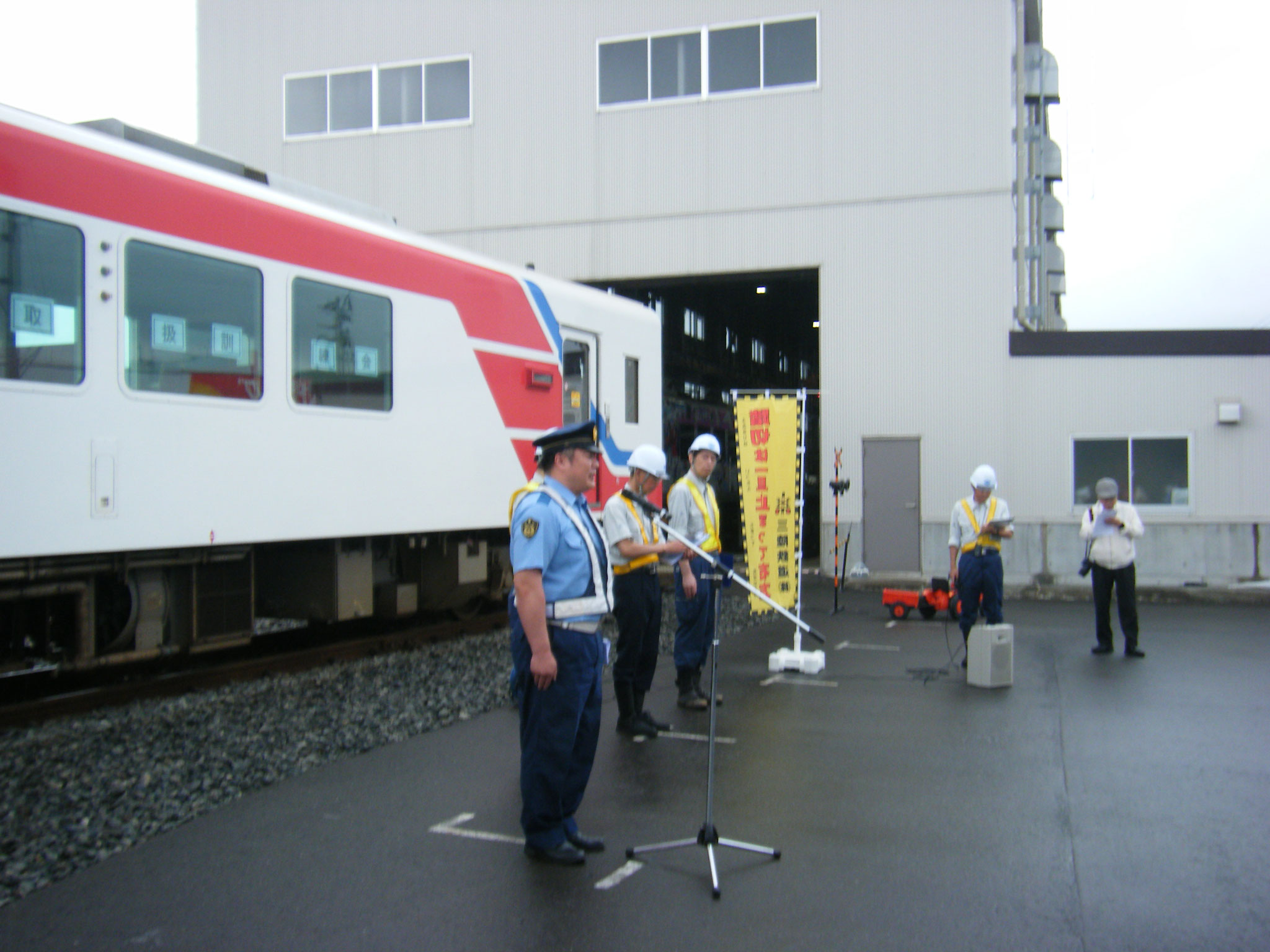 開会式　宮古警察署交通課長挨拶