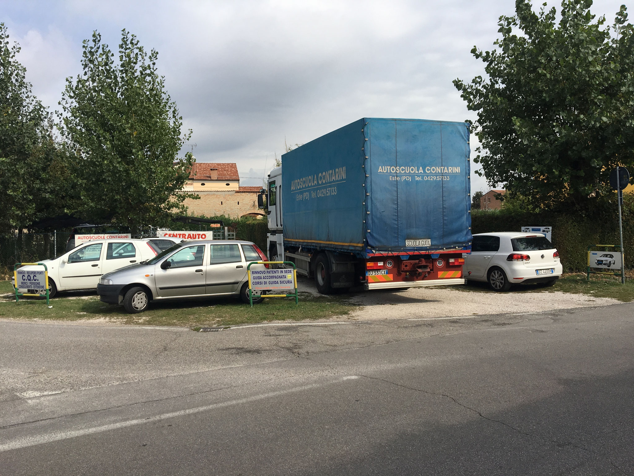 Momenti di guida con Renault Magnum in partenza dalla nostra sede