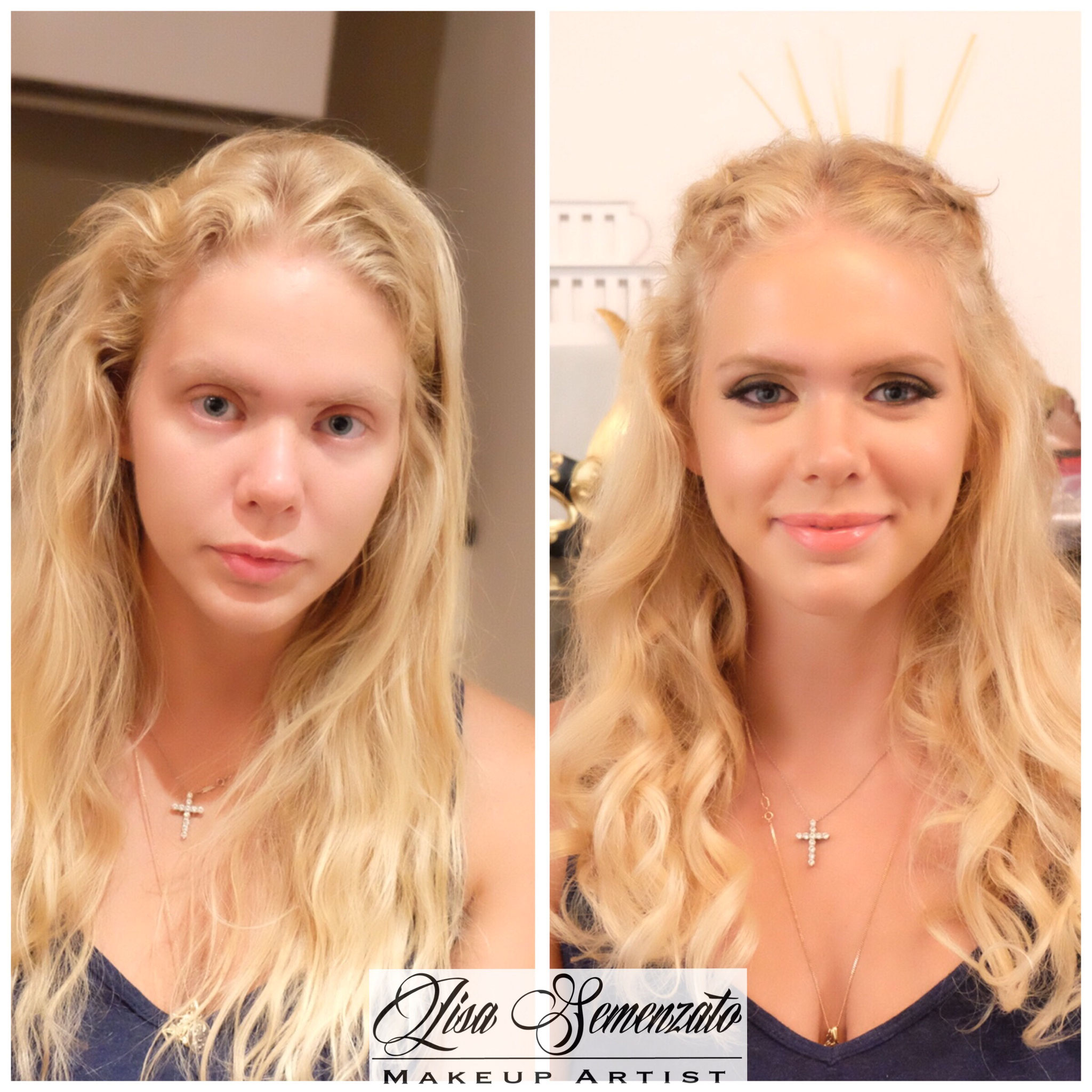 Before and after makeup artist Venice, Verona Makeup Artist and