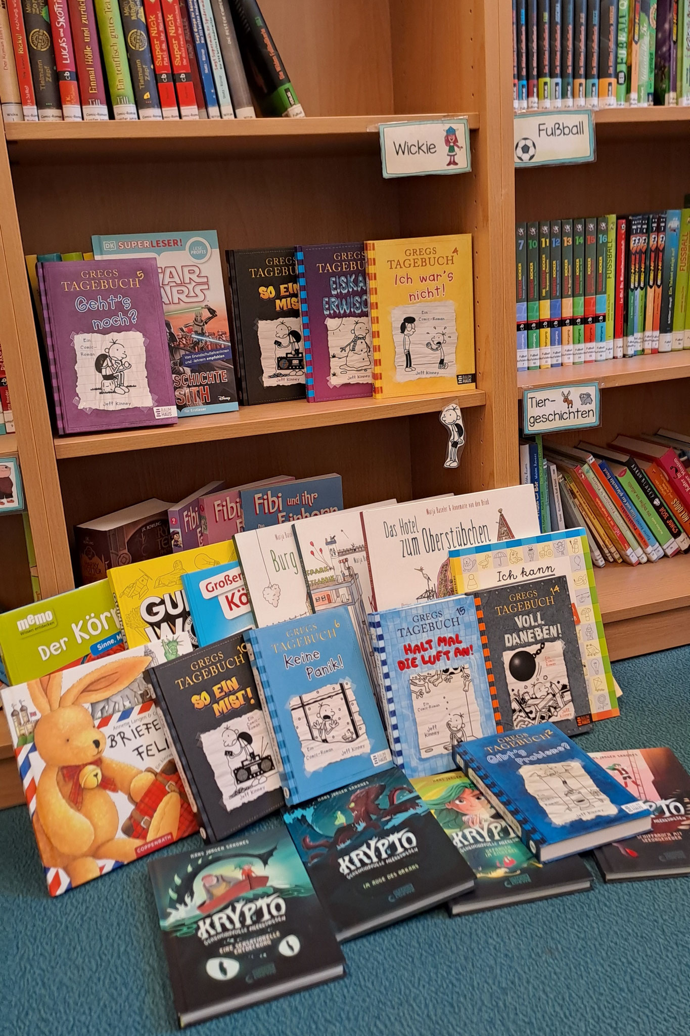 Auch im Jahr 2026 haben wir jede Menge neue Bücher bestellt