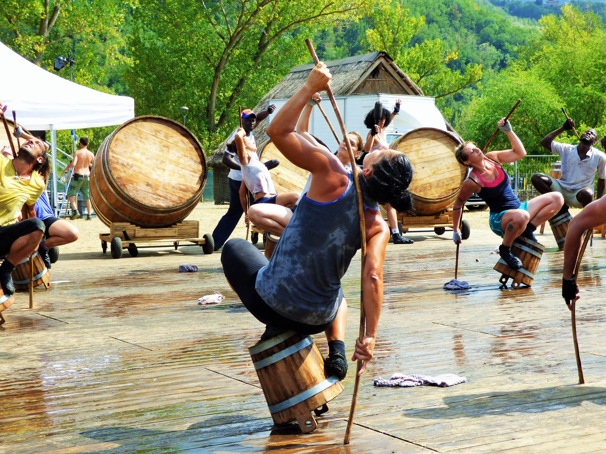 prove generali di Cant'ieri Festival Parco Archeologico Travo (PC)