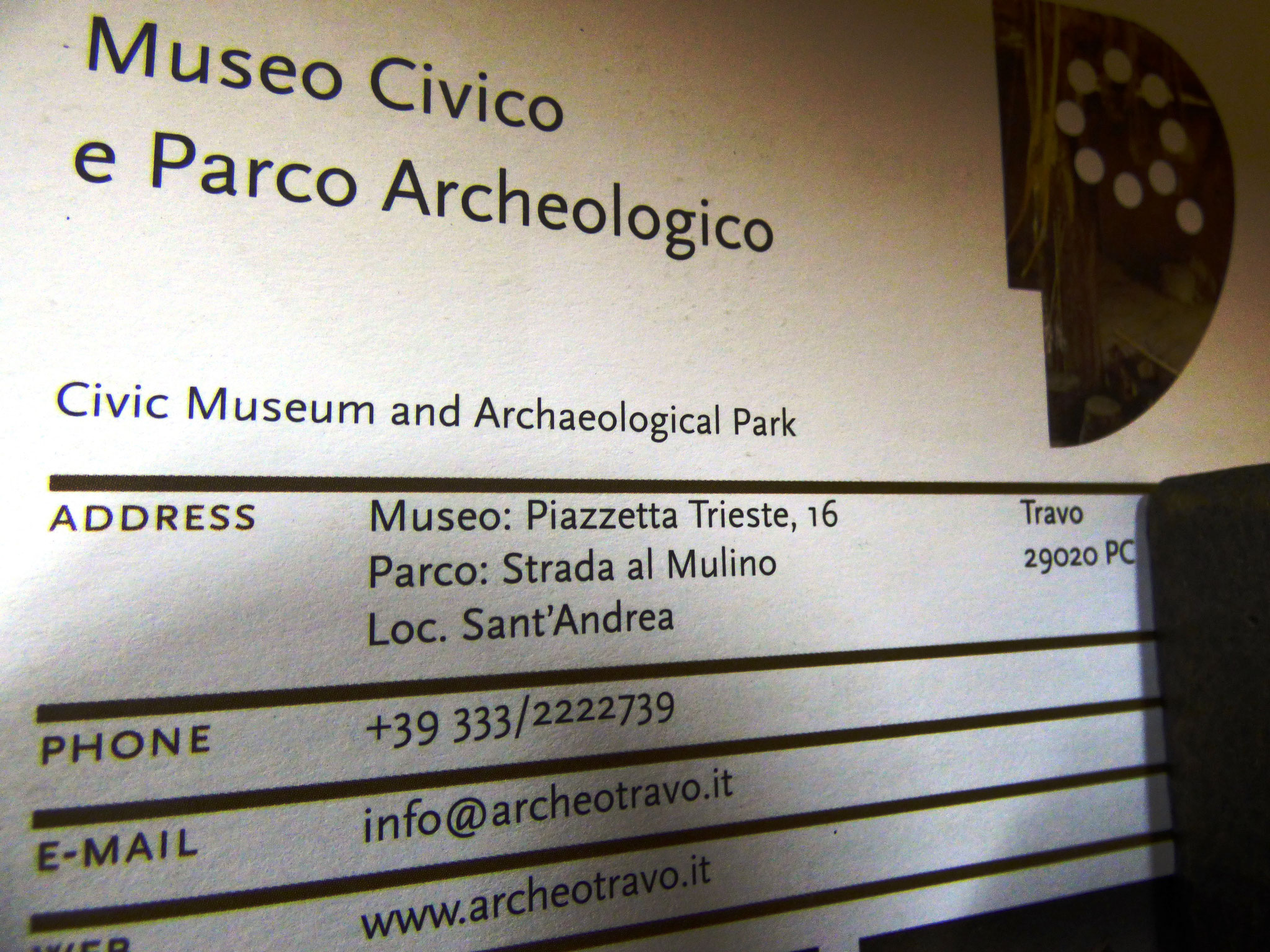 il Bookshop di Archeotravo - Parco Archeologico 