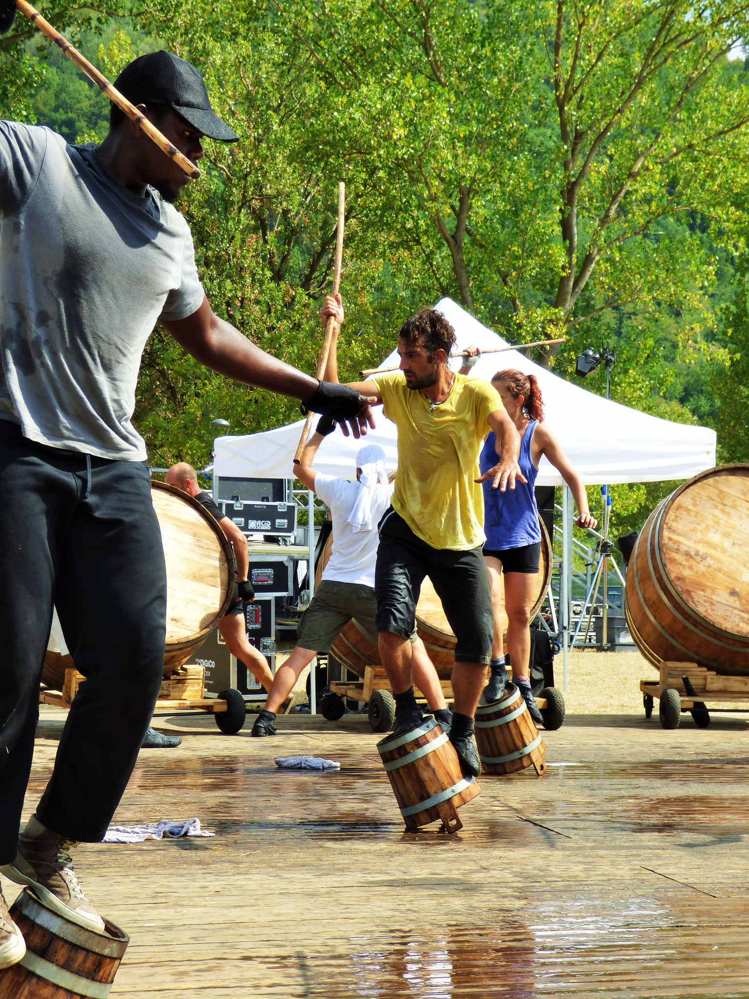 prove generali di Cant'ieri Festival Parco Archeologico Travo (PC)