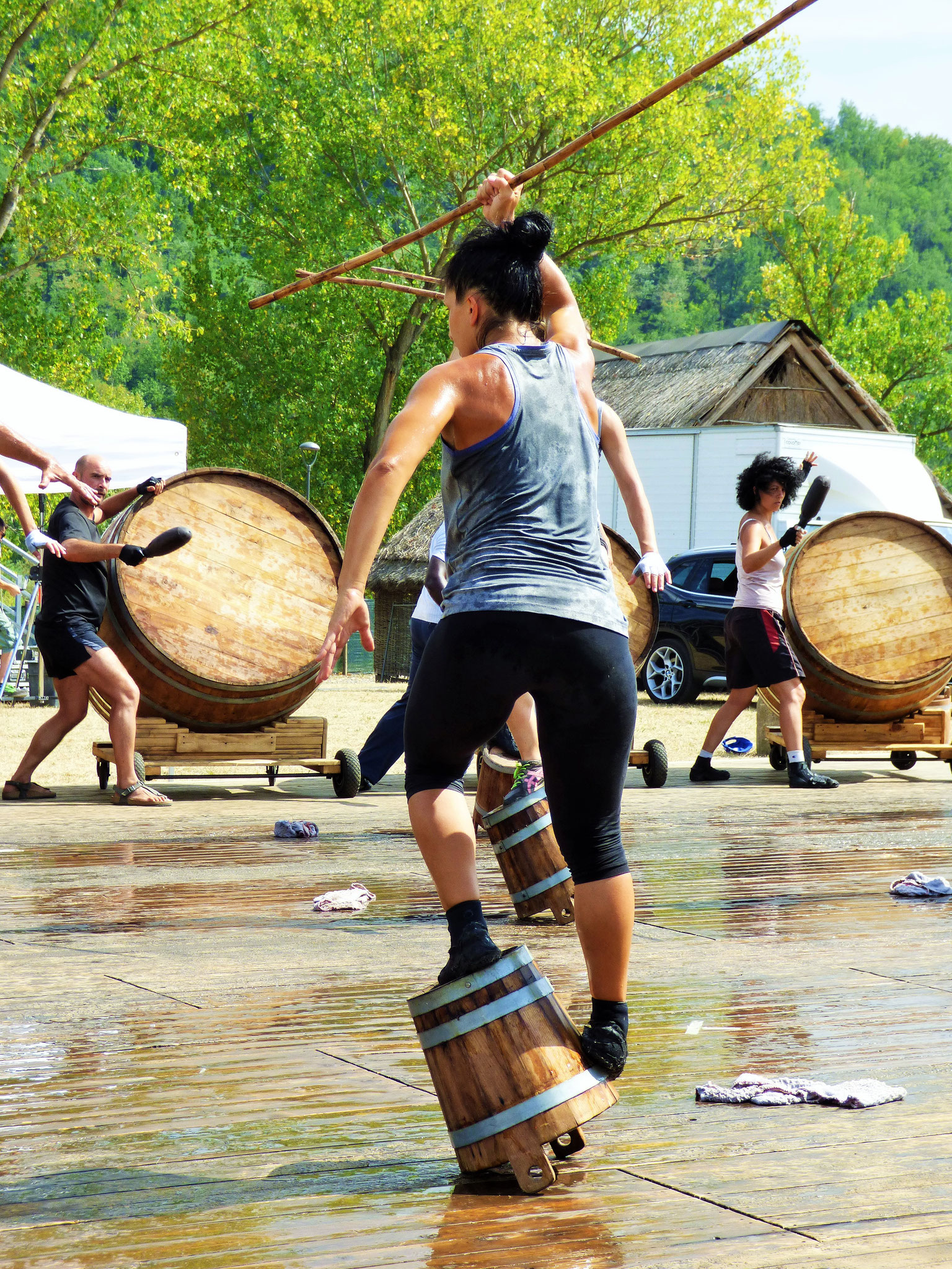 prove generali di Cant'ieri Festival Parco Archeologico Travo (PC)