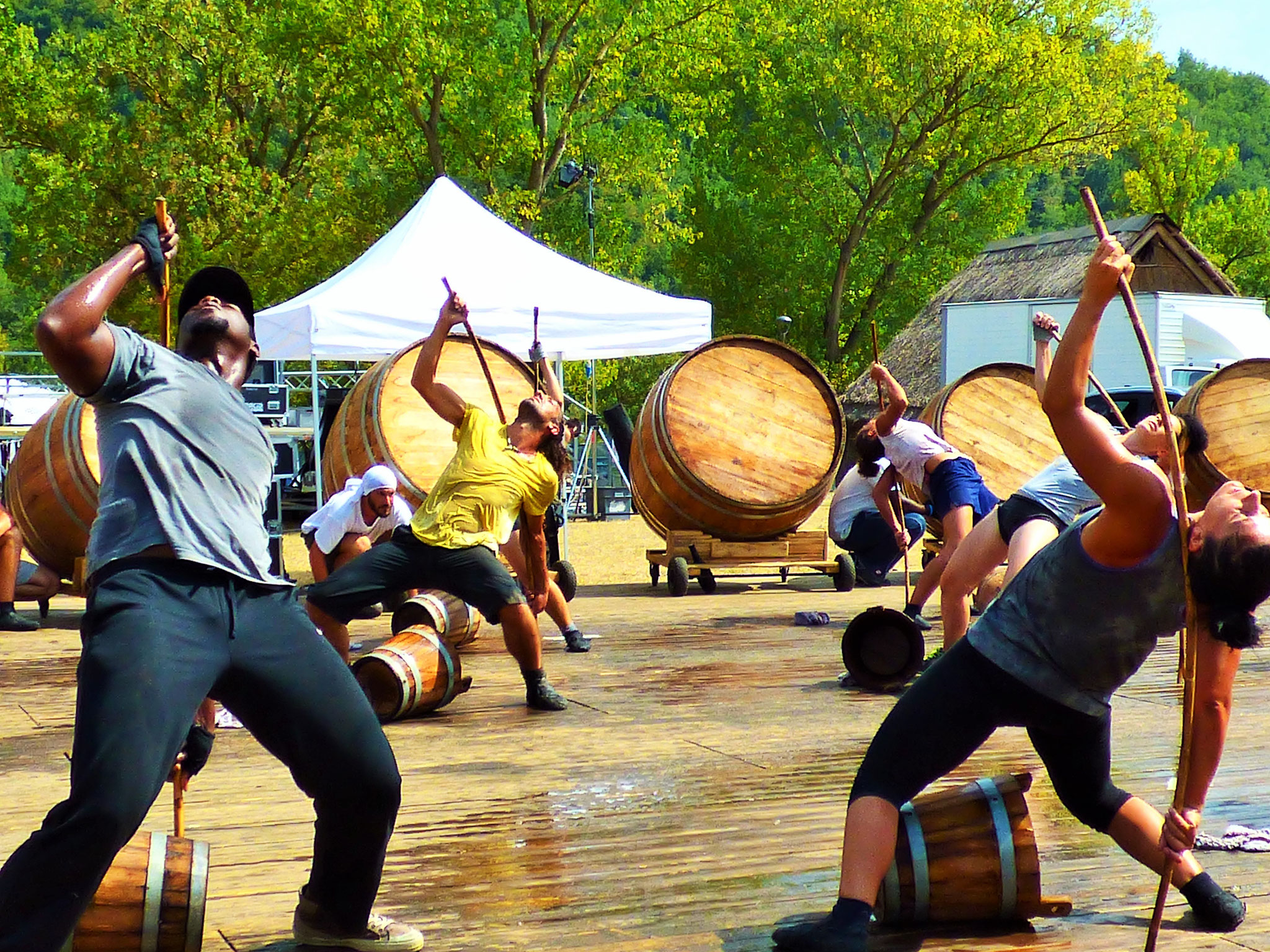 prove generali di Cant'ieri Festival Parco Archeologico Travo (PC)