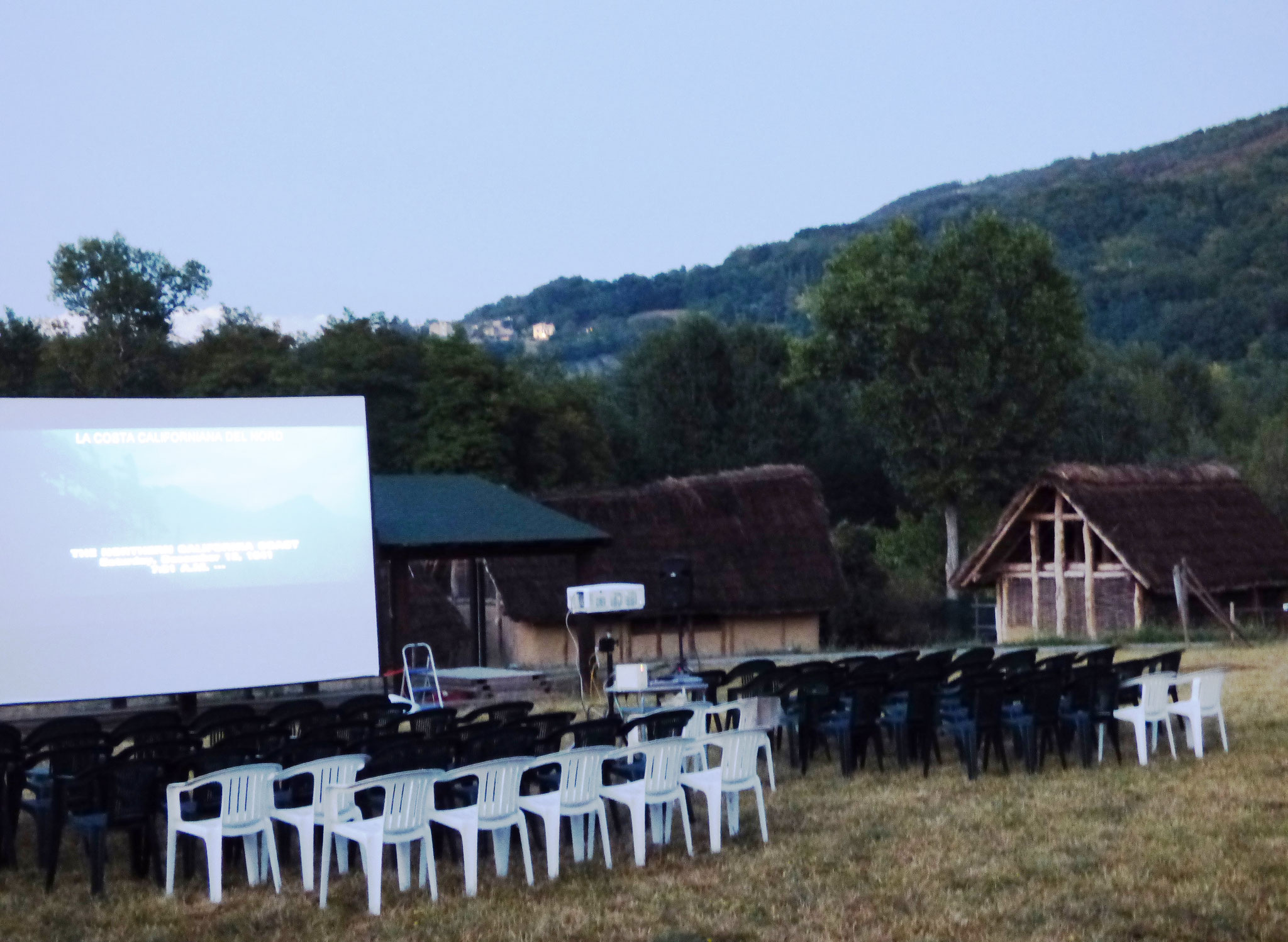 cinema sotto le stelle - Parco Archeologico di Travo 16 agosto 2016