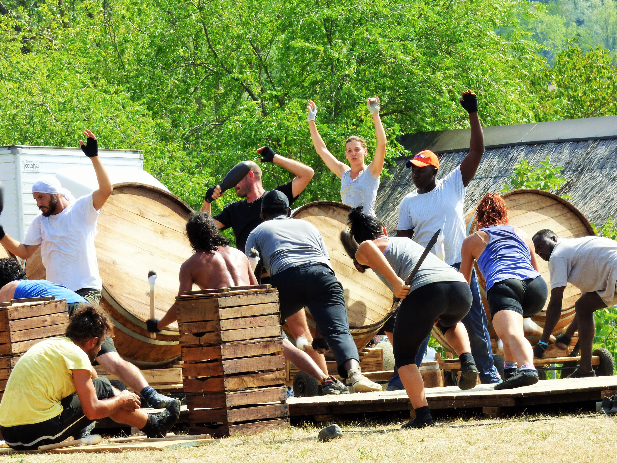 prove generali di Cant'ieri Festival Parco Archeologico Travo (PC)