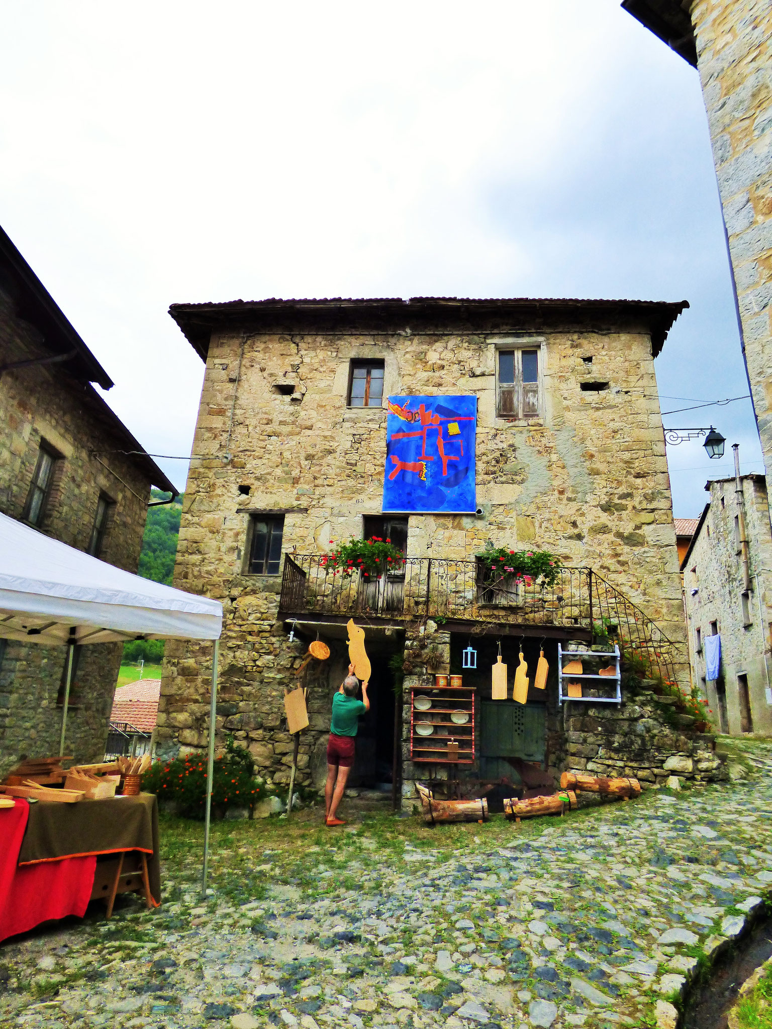   Cerignale (PC)    Mercatino nelle Cantine 2018 - 10-11-12 agosto   esposizioni Artistiche e artigianali