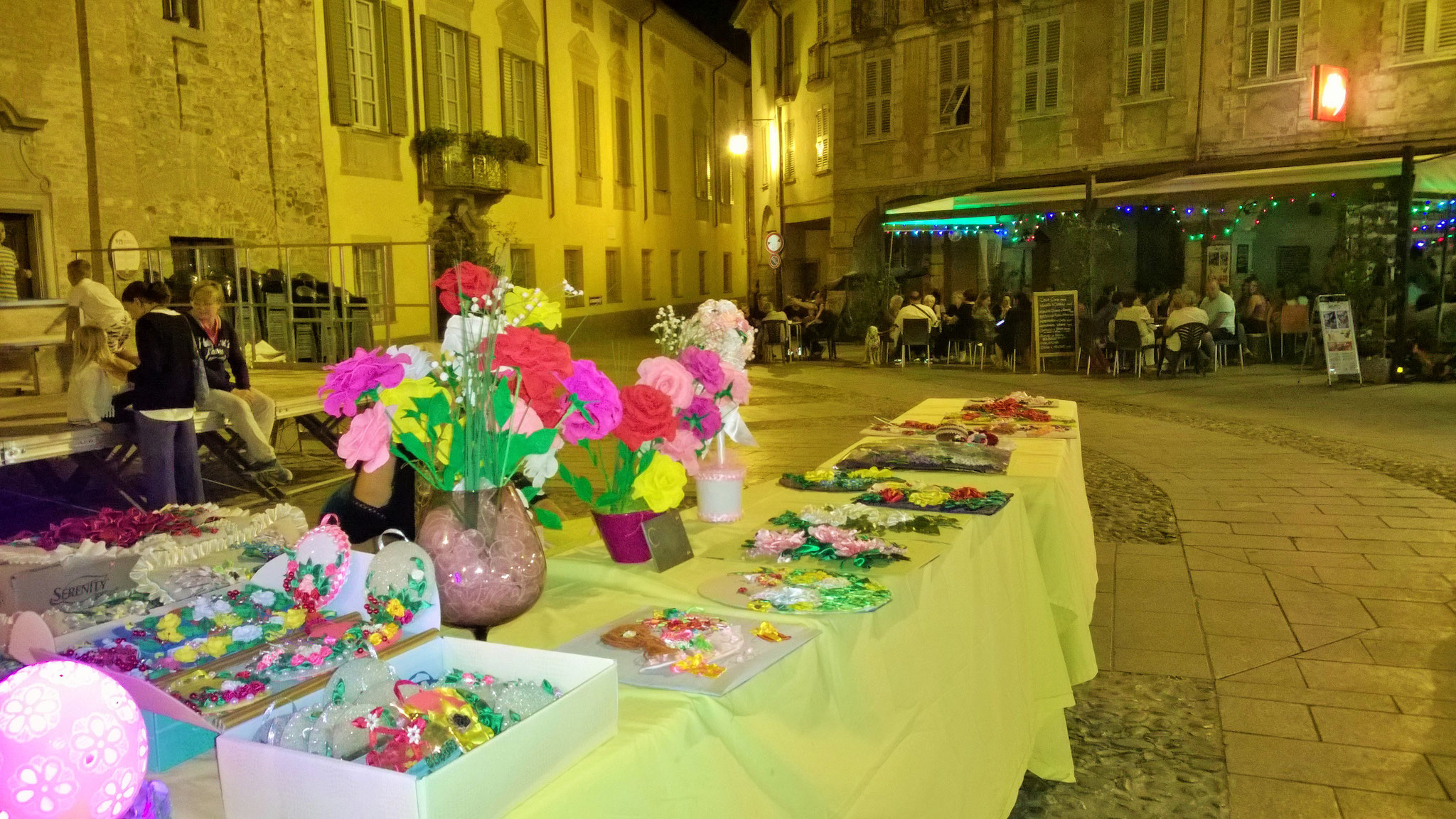 Bobbio 16 agosto  ArTre in piazza con Laboratori creativi  e mercatino artigianale