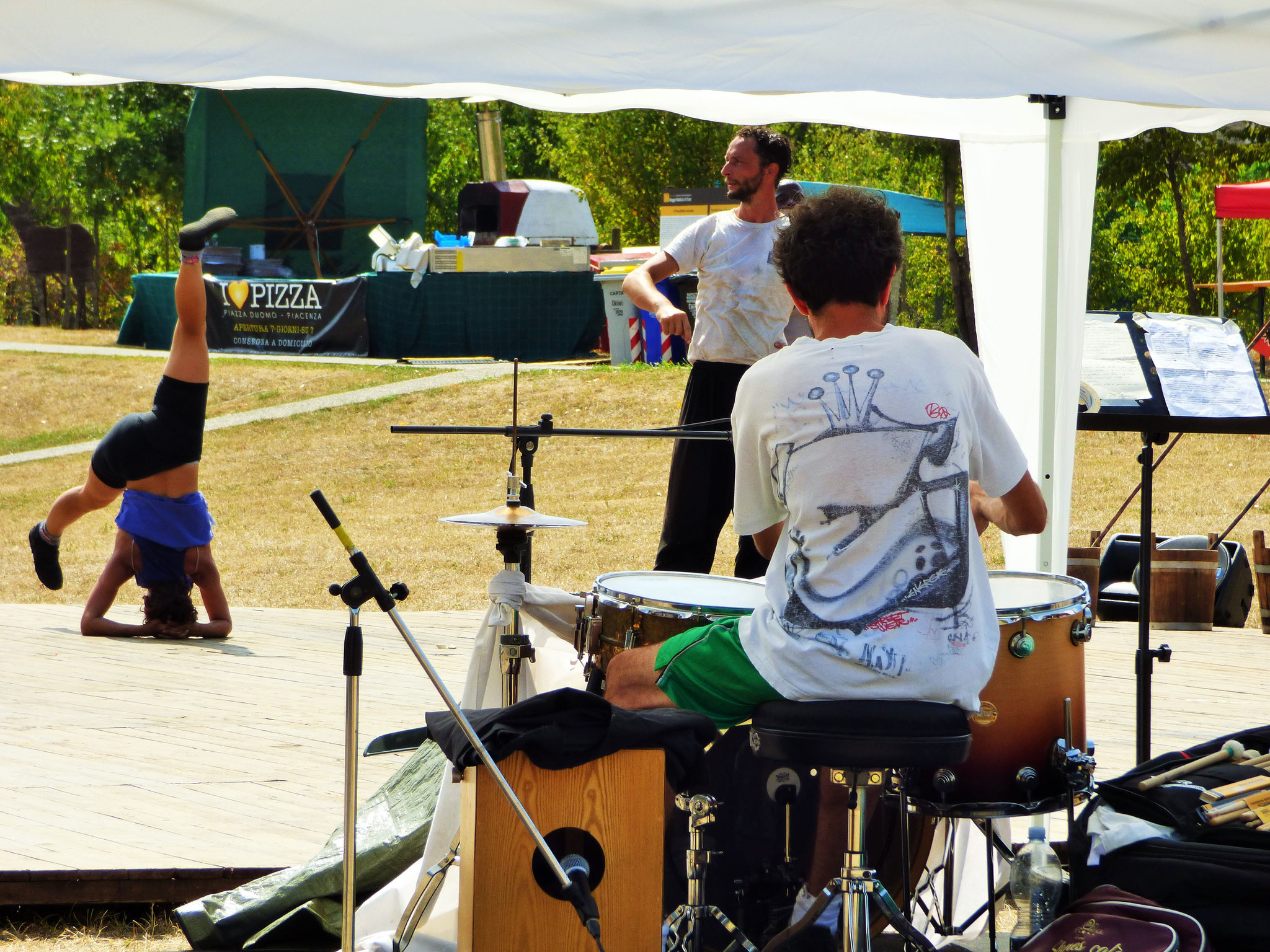 prove generali di Cant'ieri Festival Parco Archeologico Travo (PC)